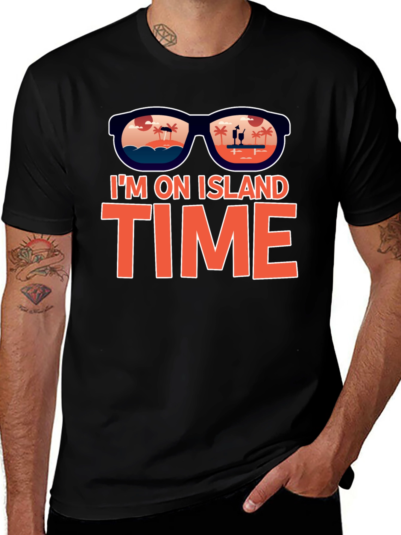 Island Time Graphic Tee - Vacation Vibes