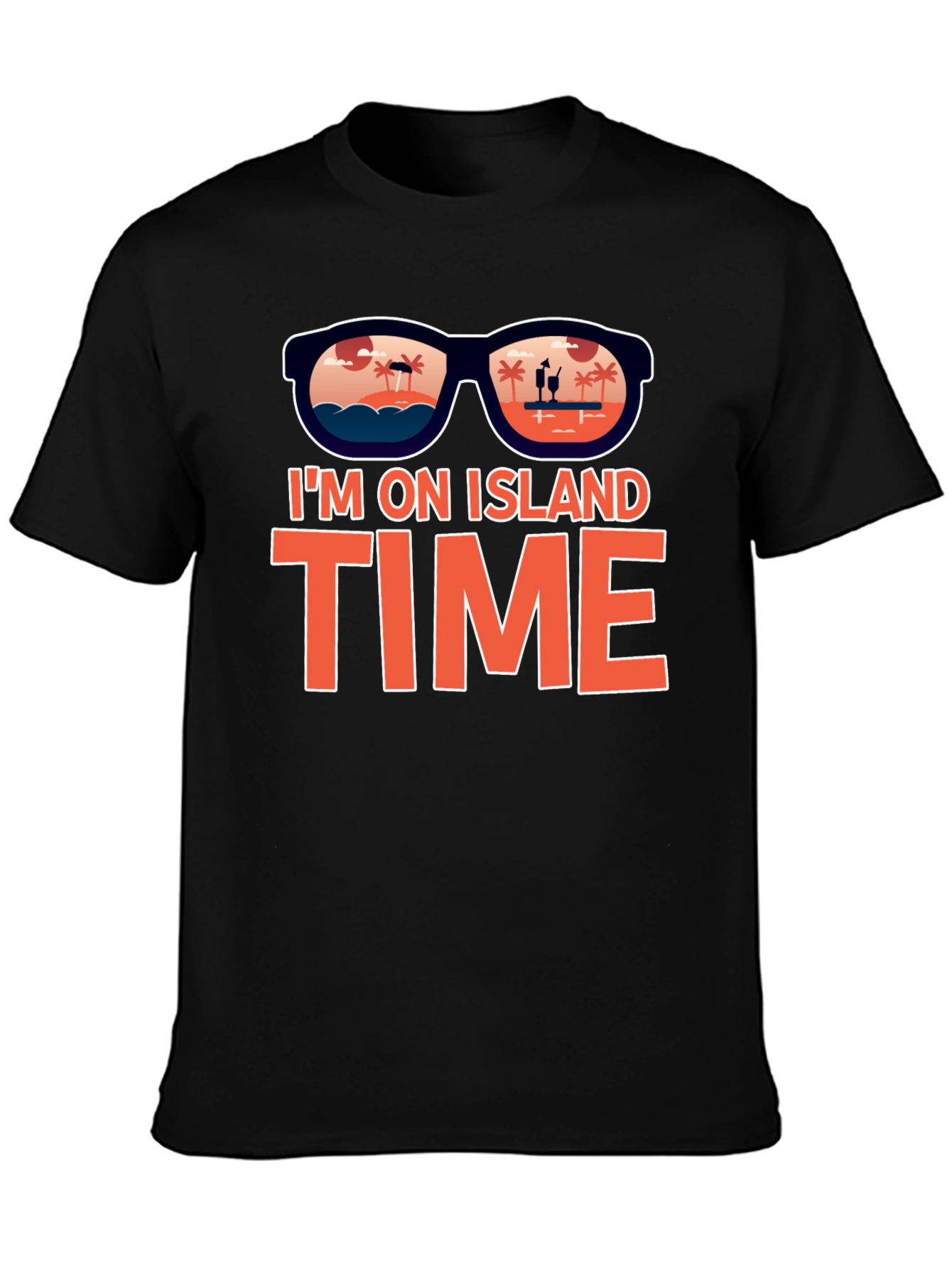 Island Time Graphic Tee - Vacation Vibes