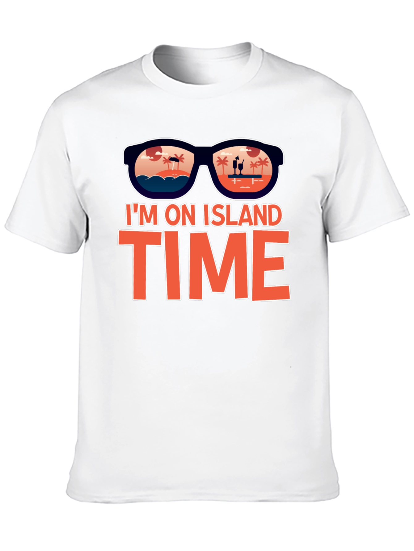 Island Time Graphic Tee - Vacation Vibes