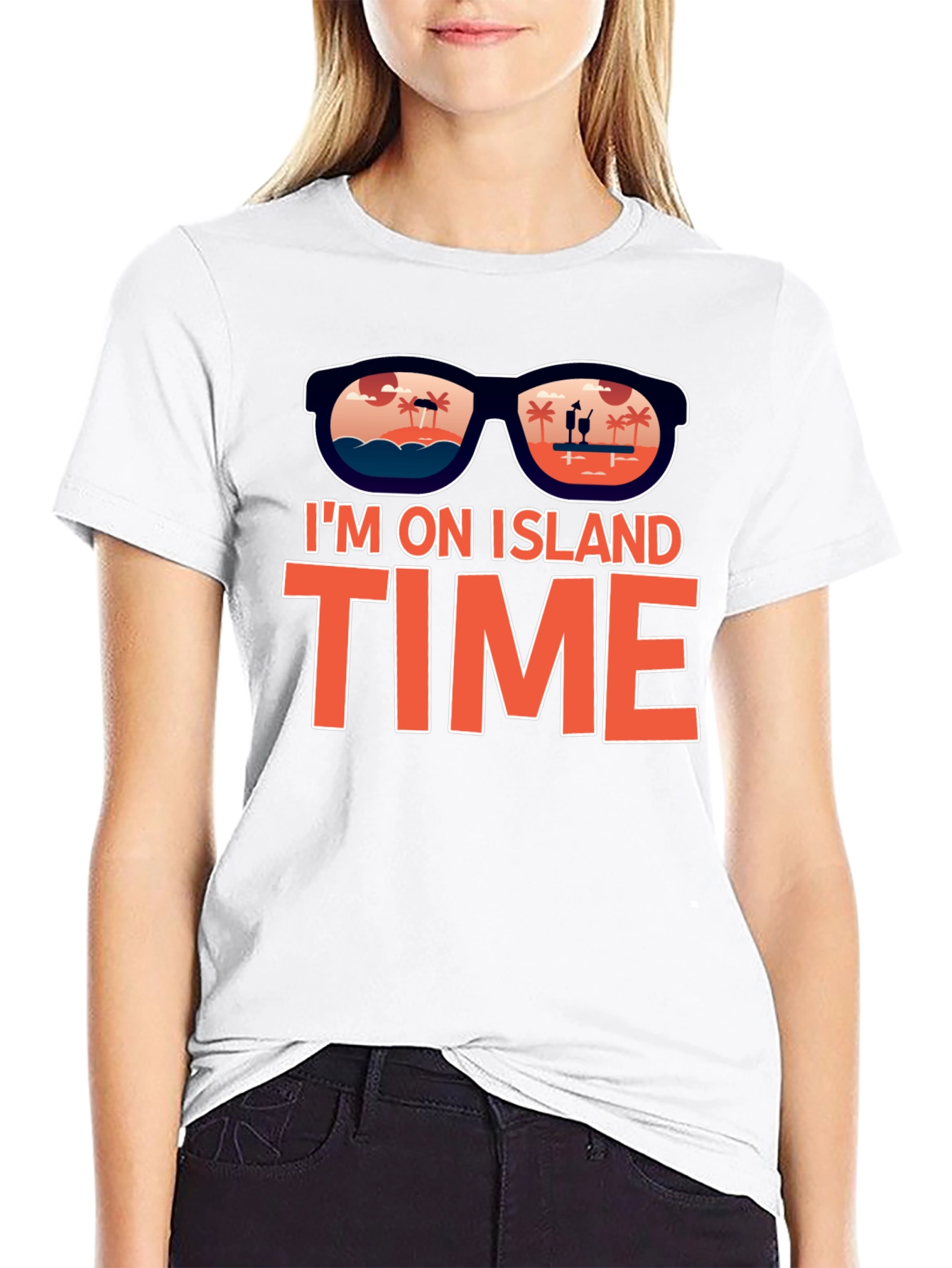 Island Time Graphic Tee - Vacation Vibes