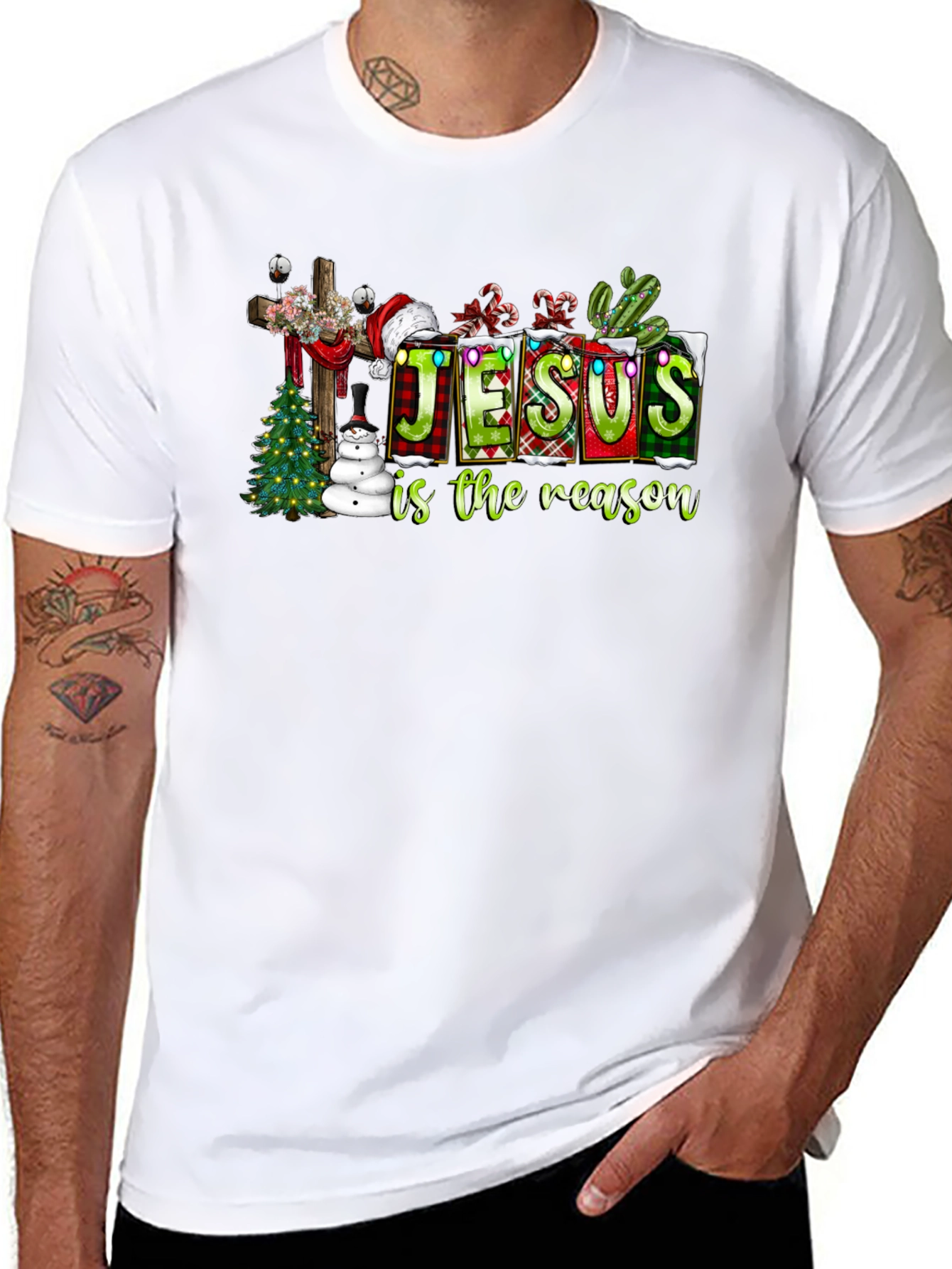 Jesus Is The Reason Black T-Shirt