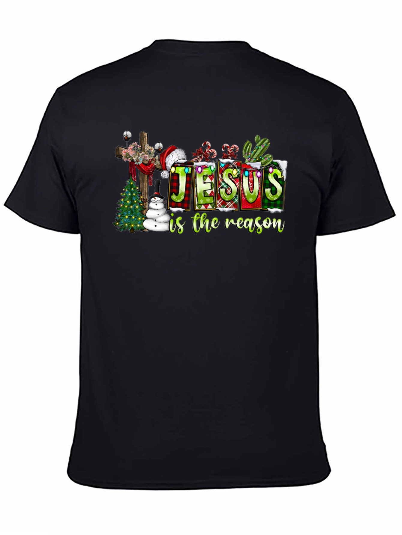 Jesus Is The Reason Black T-Shirt