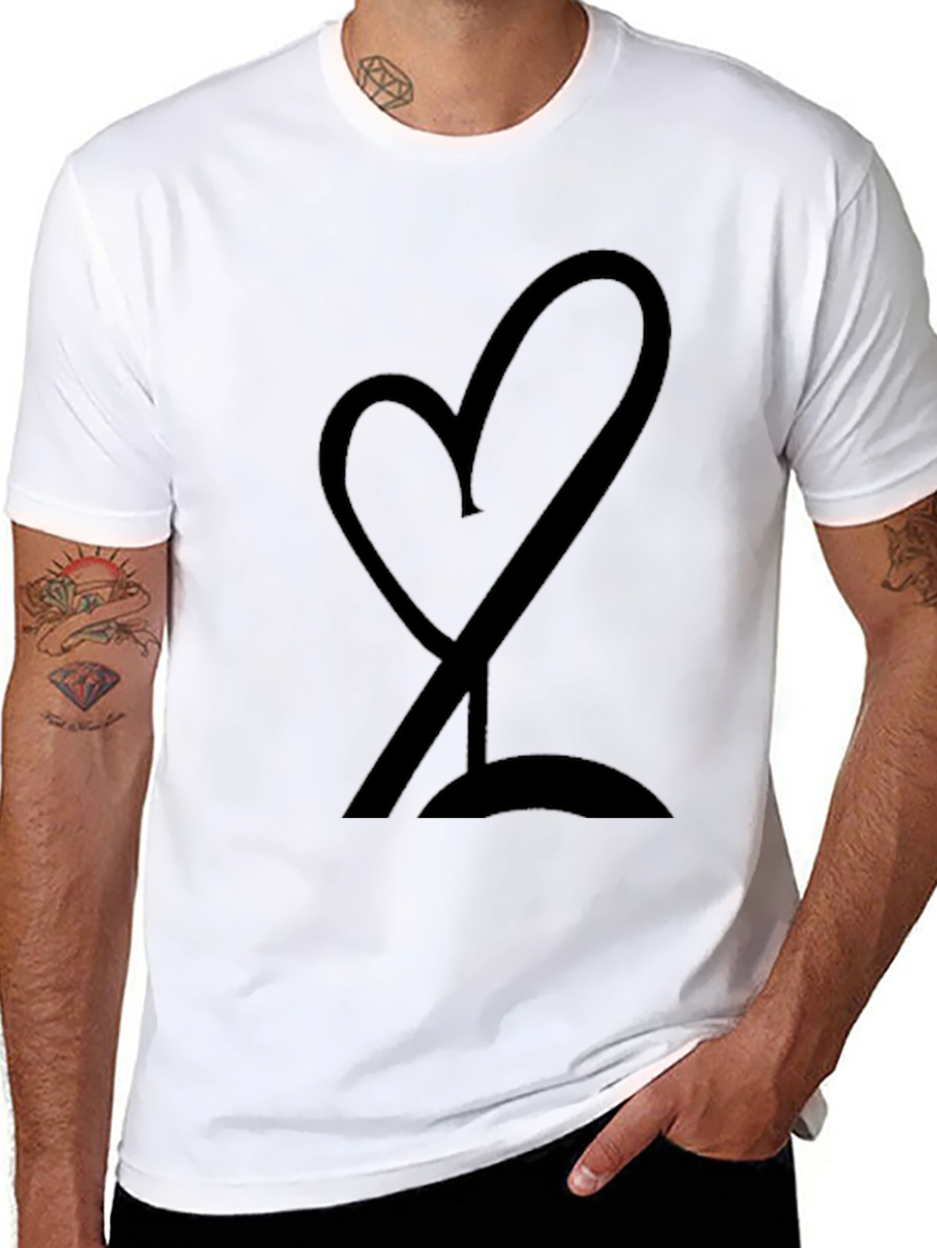 Heart and Stand T-Shirt
