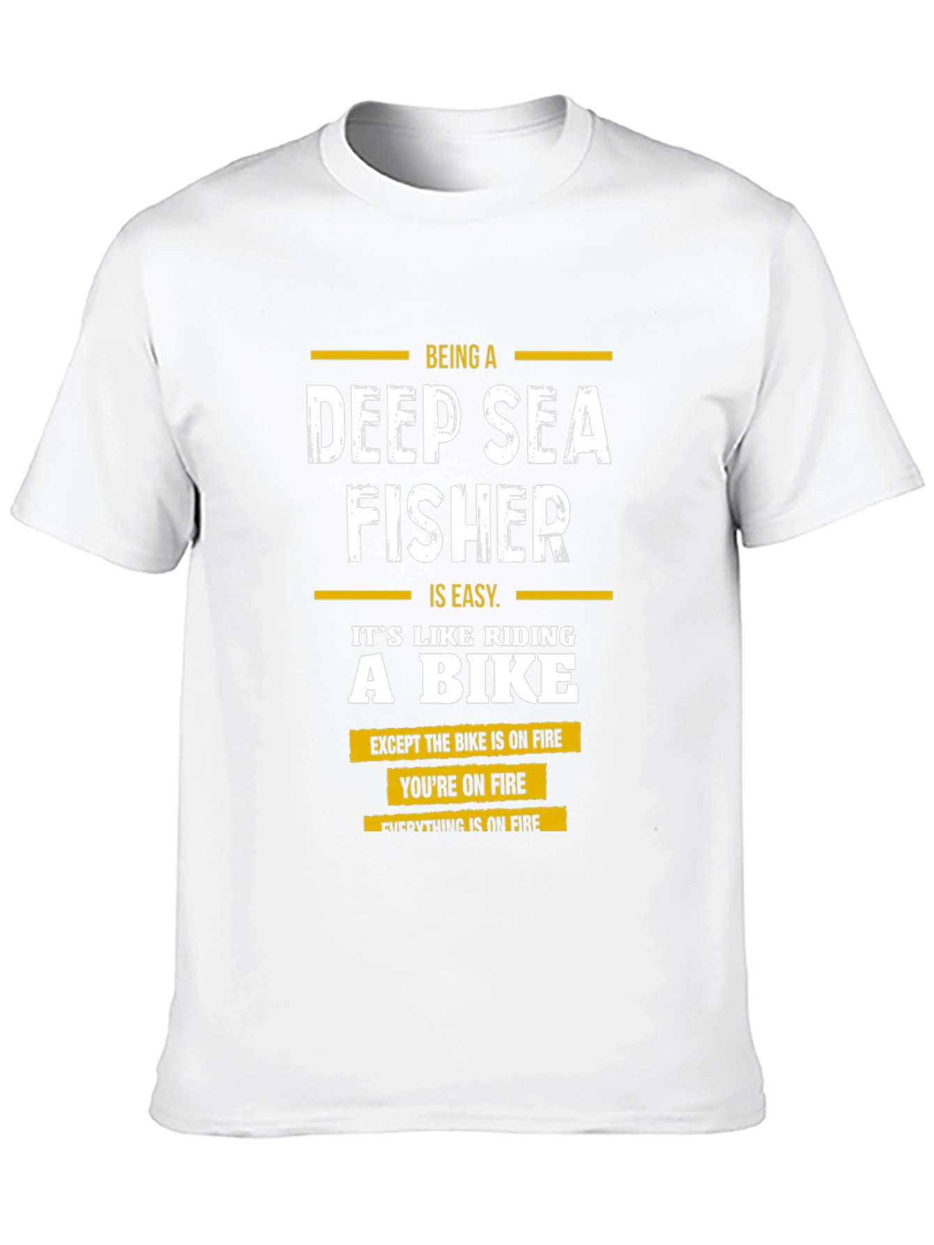 Deep Sea Fisher Funny T-Shirt