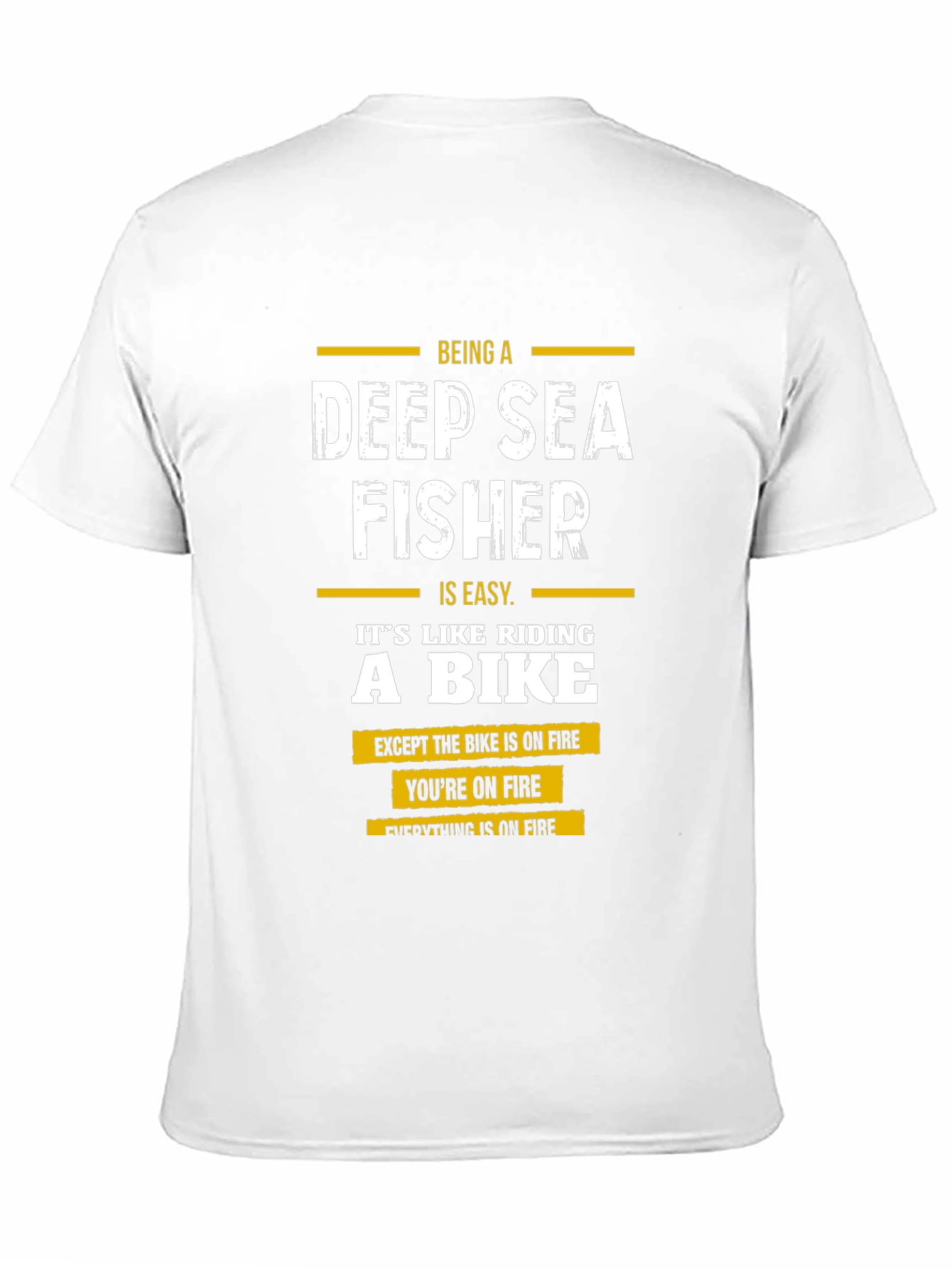 Deep Sea Fisher Funny T-Shirt