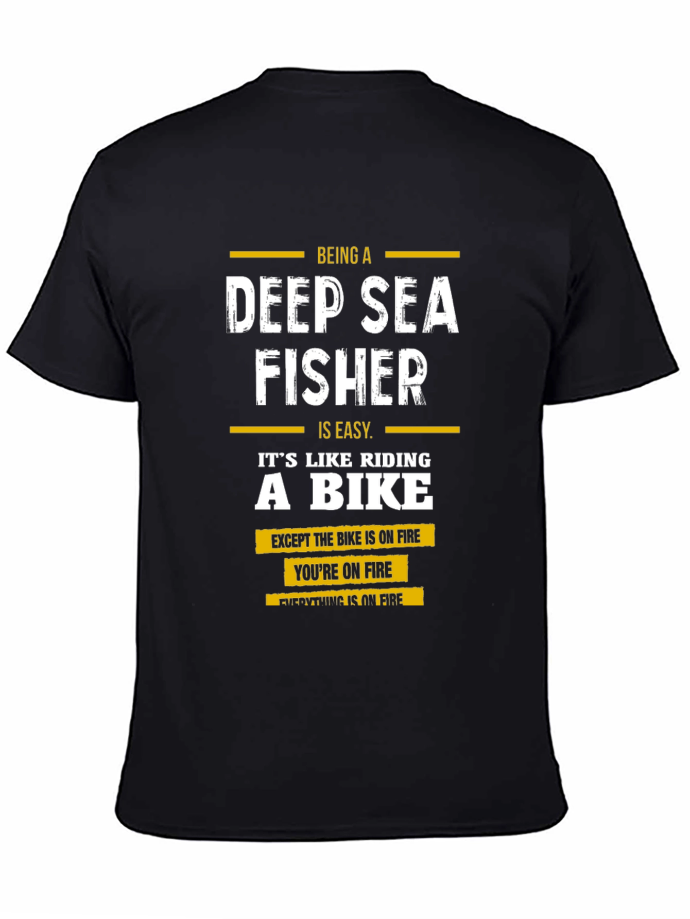 Deep Sea Fisher Funny T-Shirt