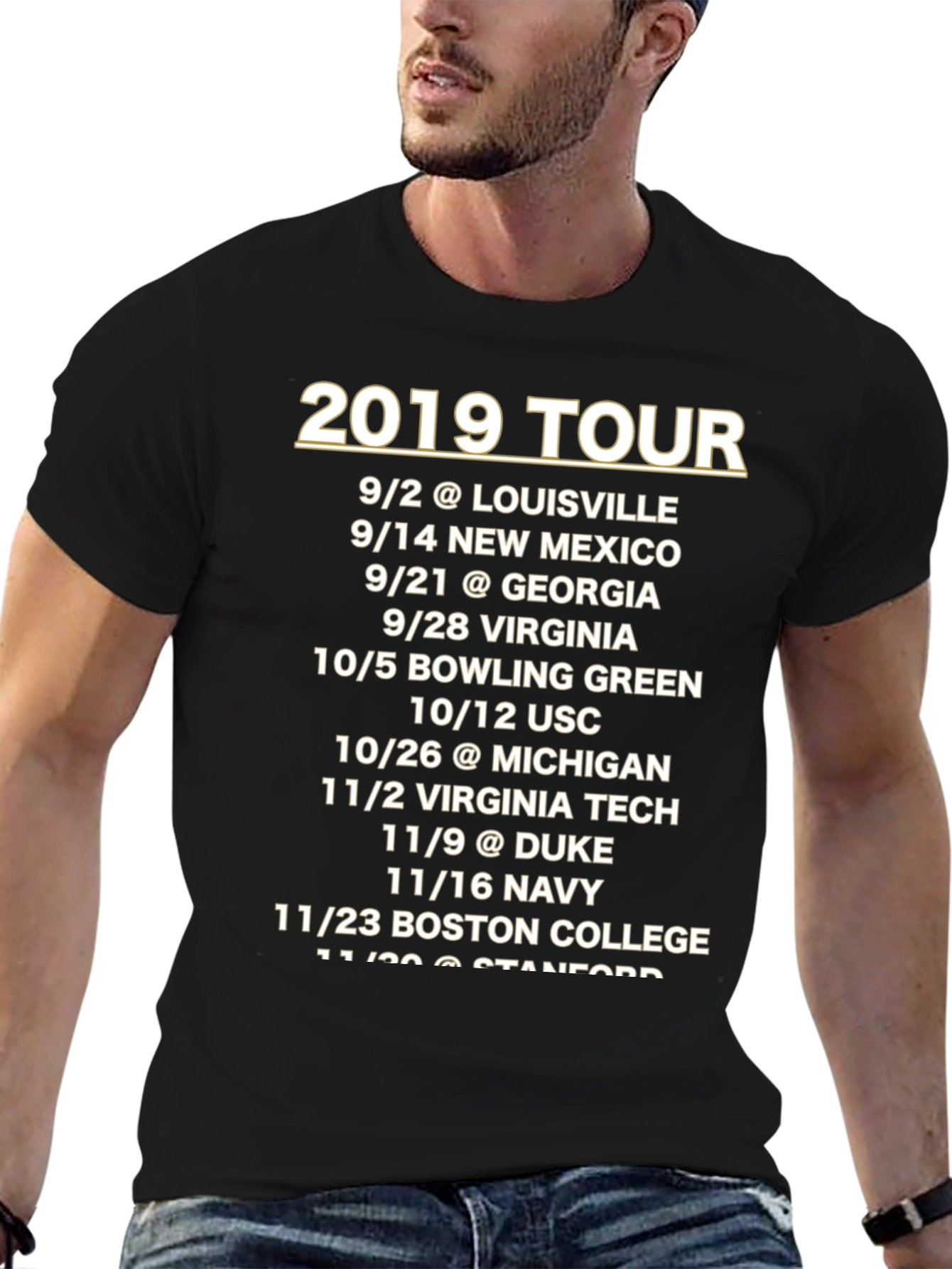 2019 Tour Dates Graphic T-Shirt
