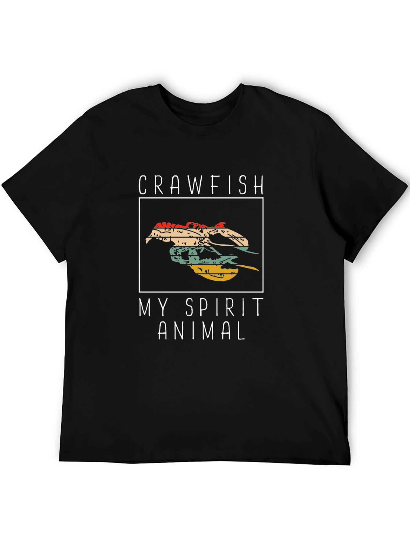 Crawfish Spirit Animal Graphic Tee