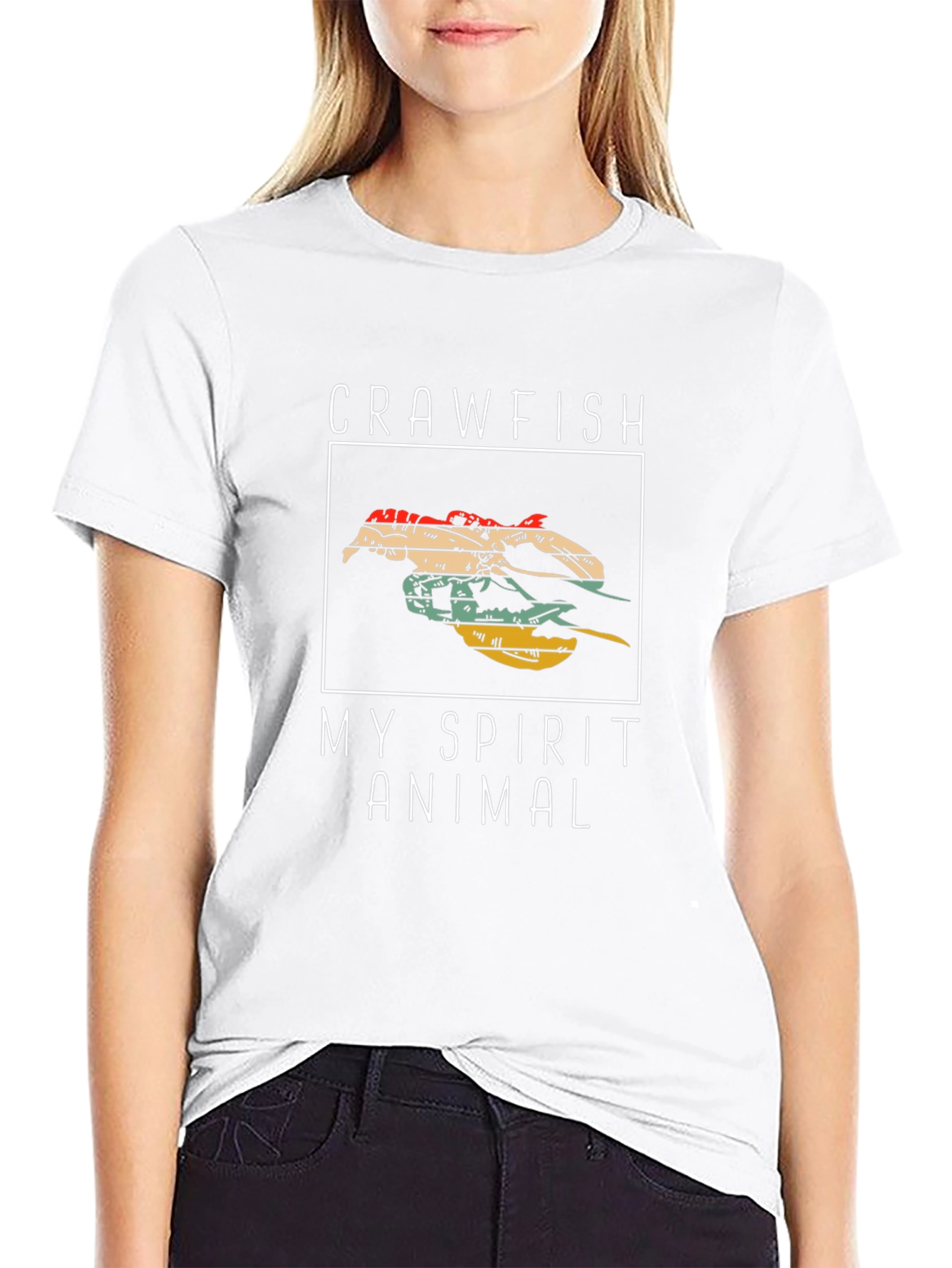 Crawfish Spirit Animal Graphic Tee