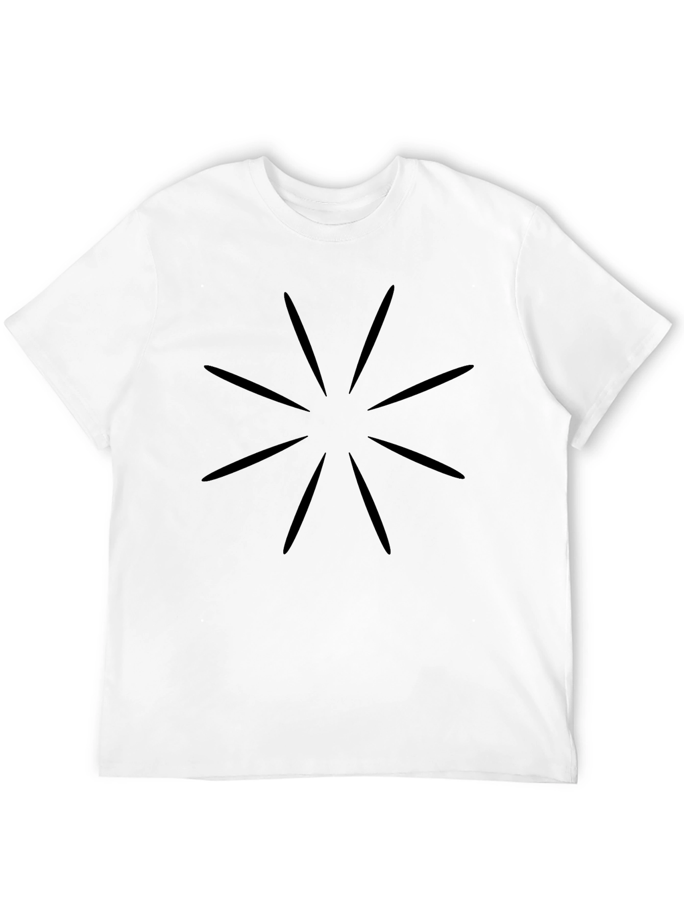 Starburst Graphic Black T-Shirt