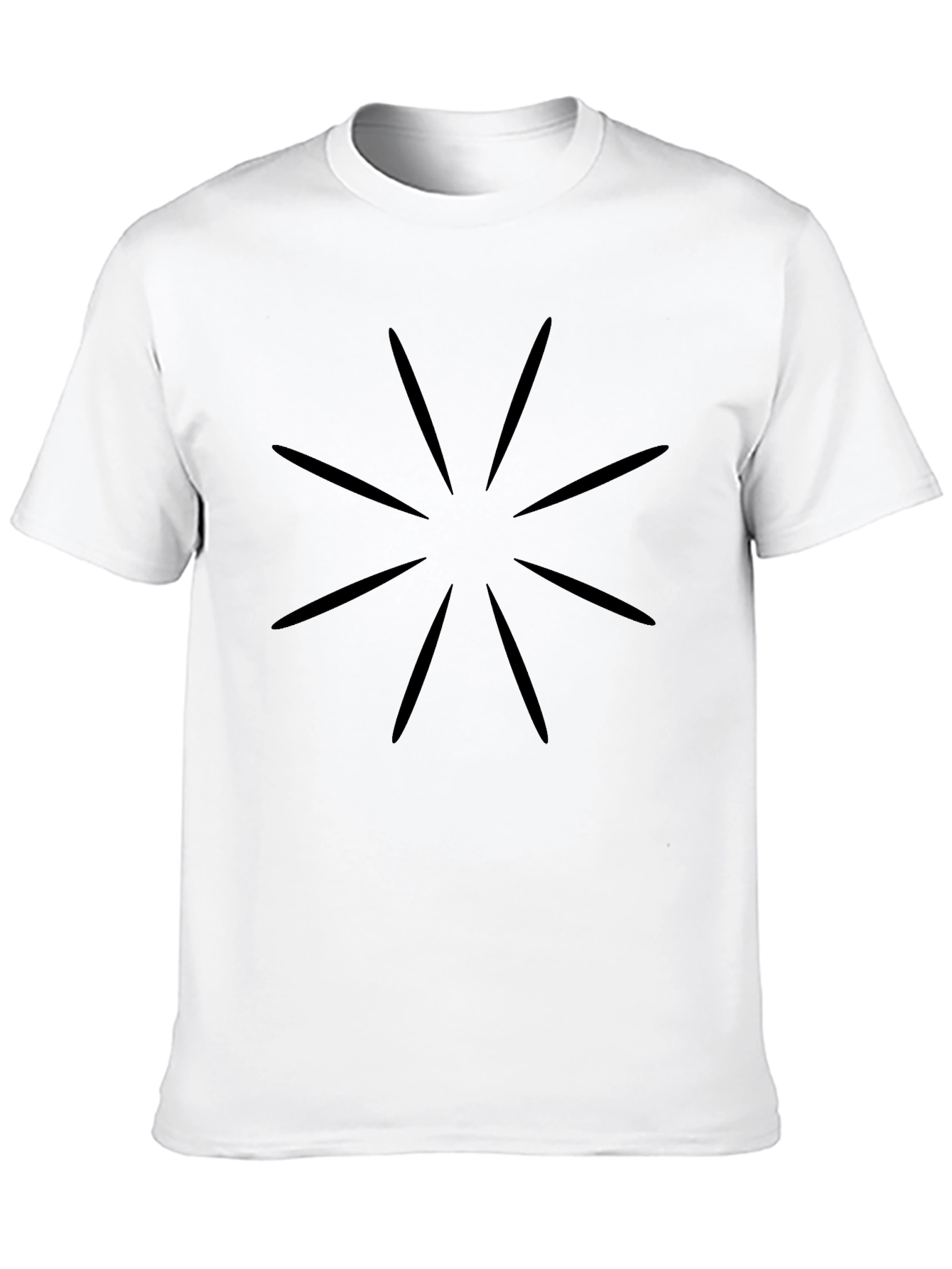 Starburst Graphic Black T-Shirt