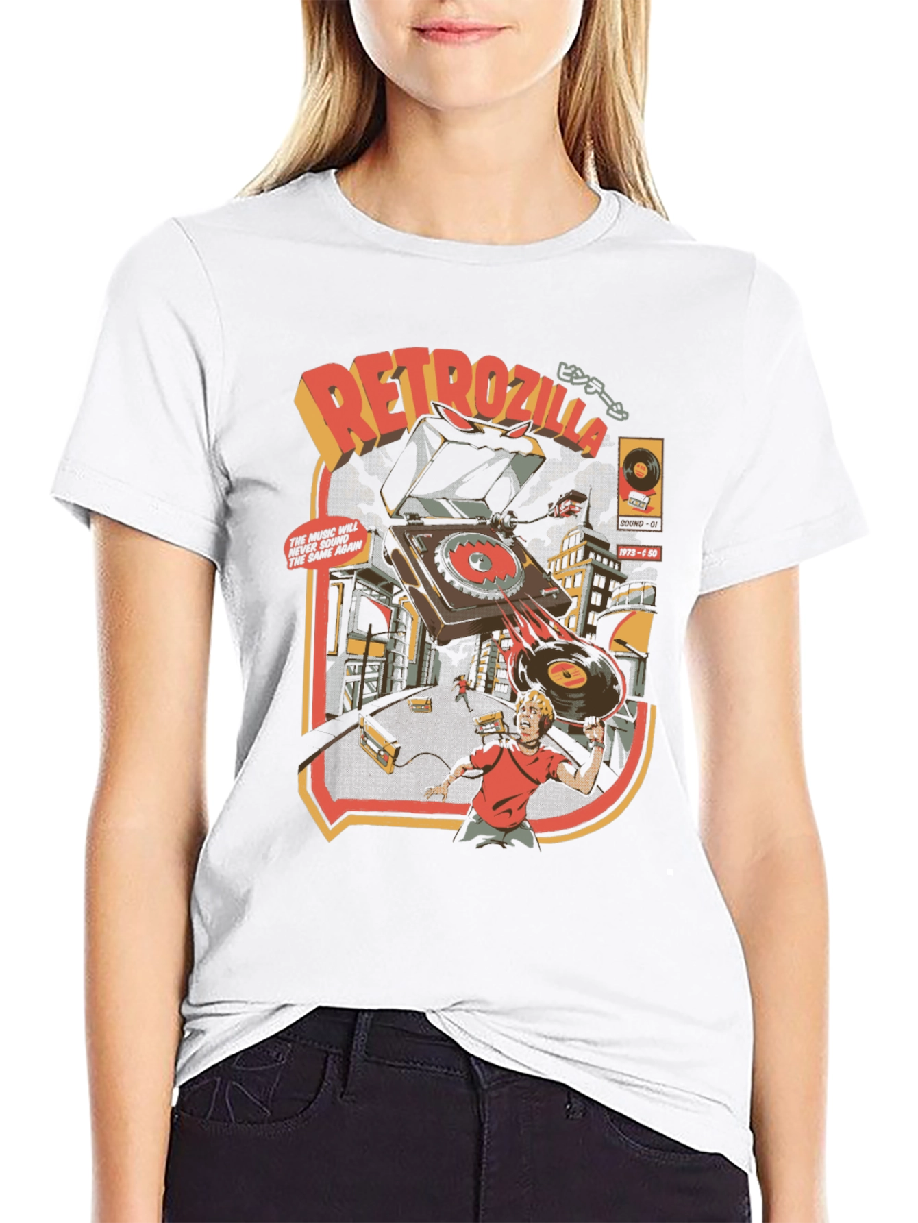 RetroZilla Graphic T-Shirt