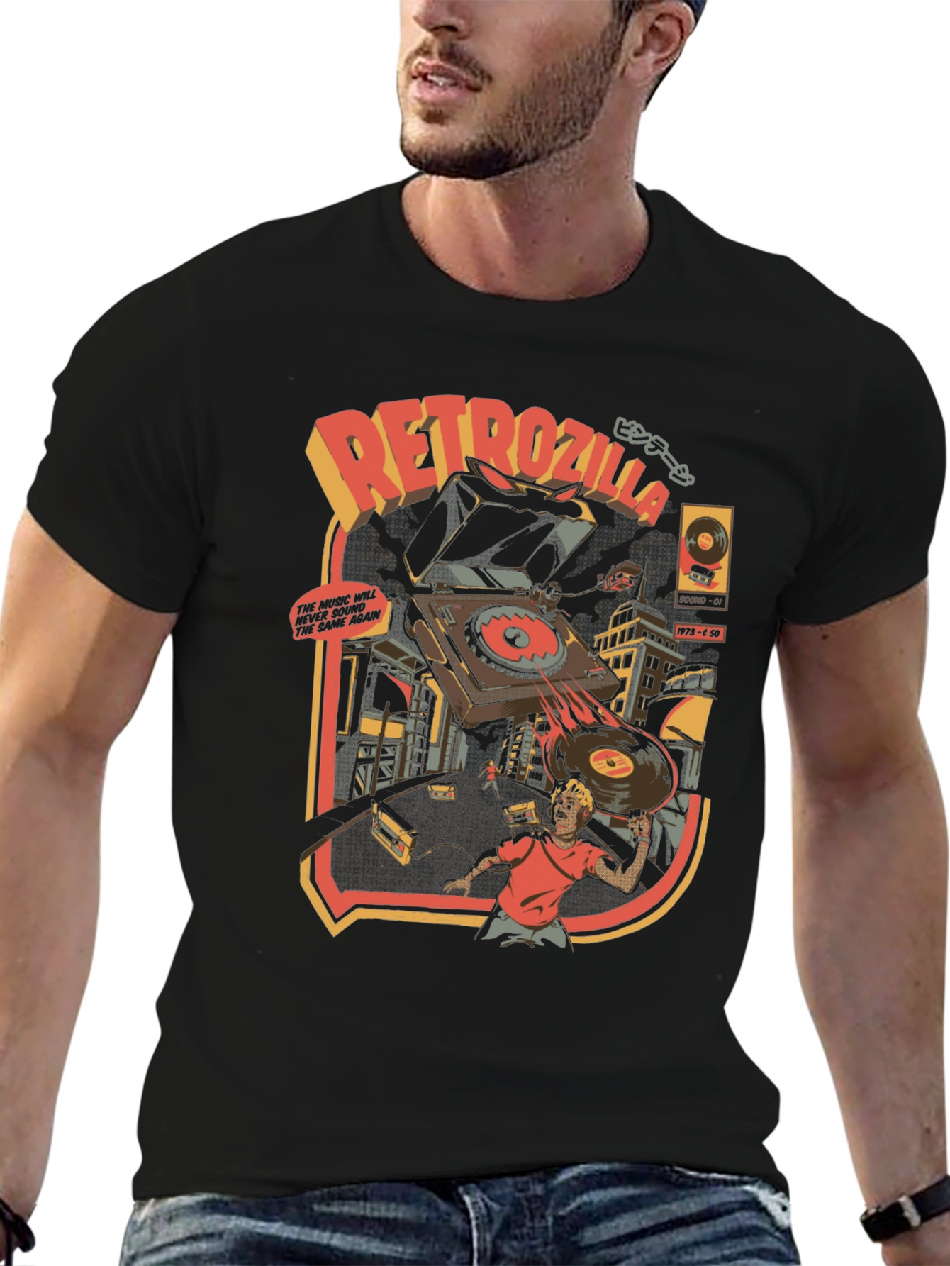RetroZilla Graphic T-Shirt