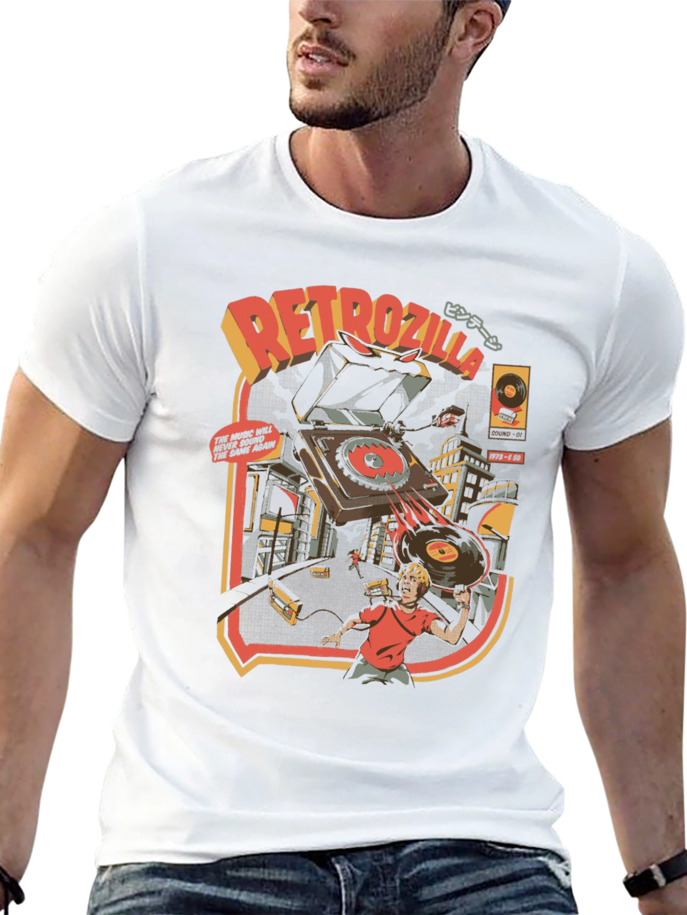 RetroZilla Graphic T-Shirt