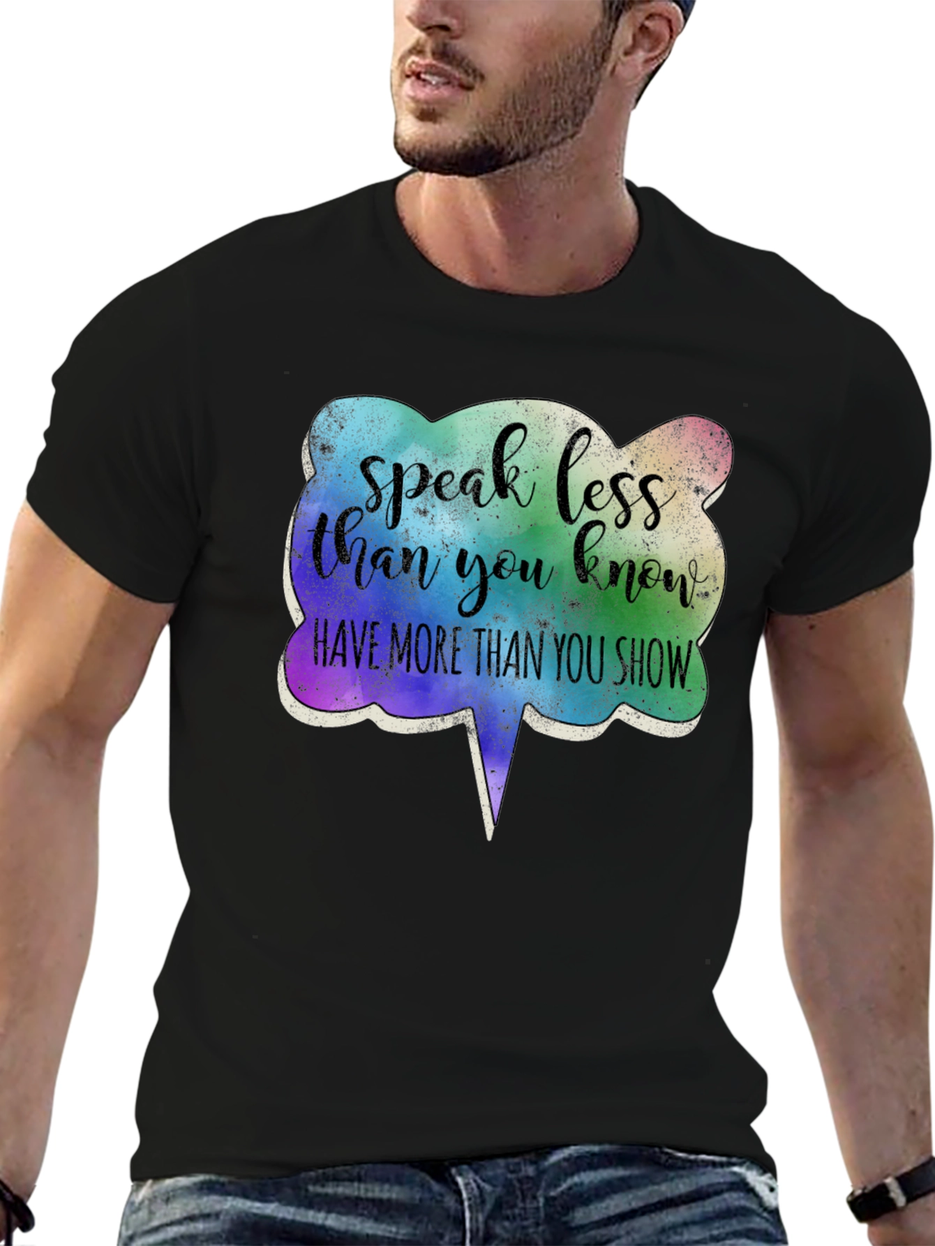 Speak Less Show More Graphic Tee