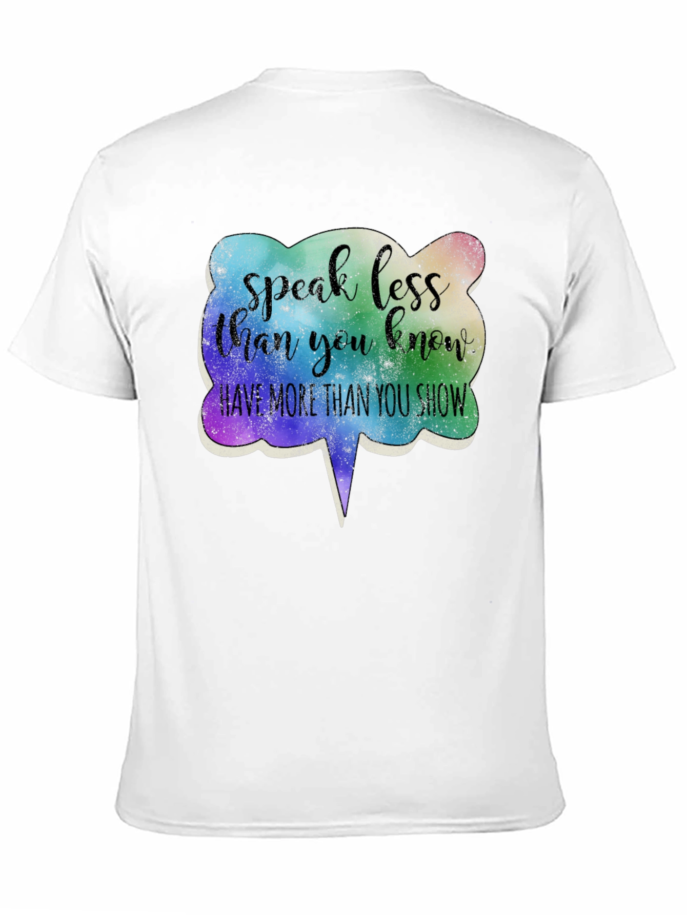 Speak Less Show More Graphic Tee