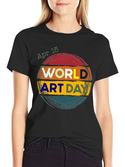 World Art Day T-Shirt - April 15th Tee