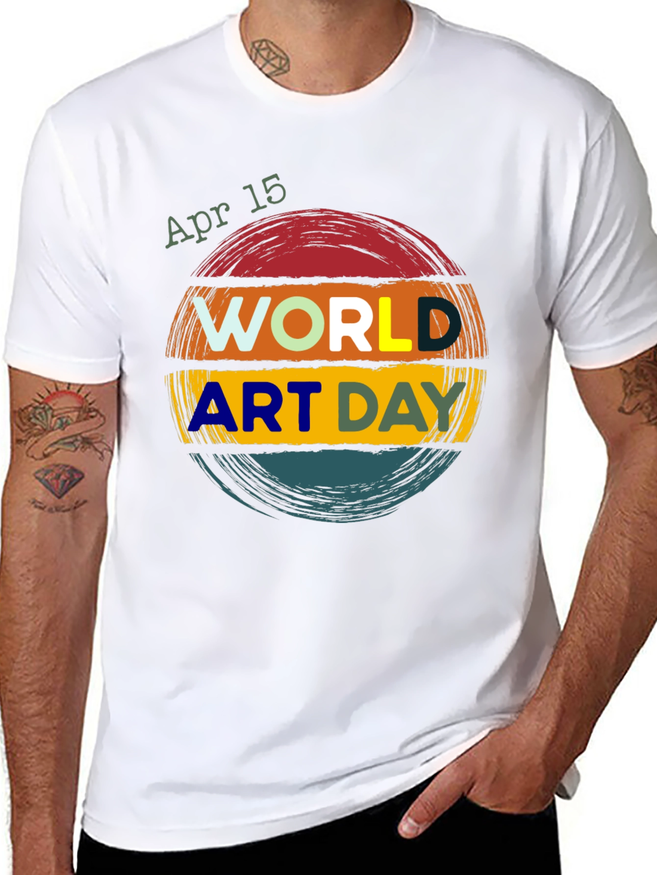 World Art Day T-Shirt - April 15th Tee