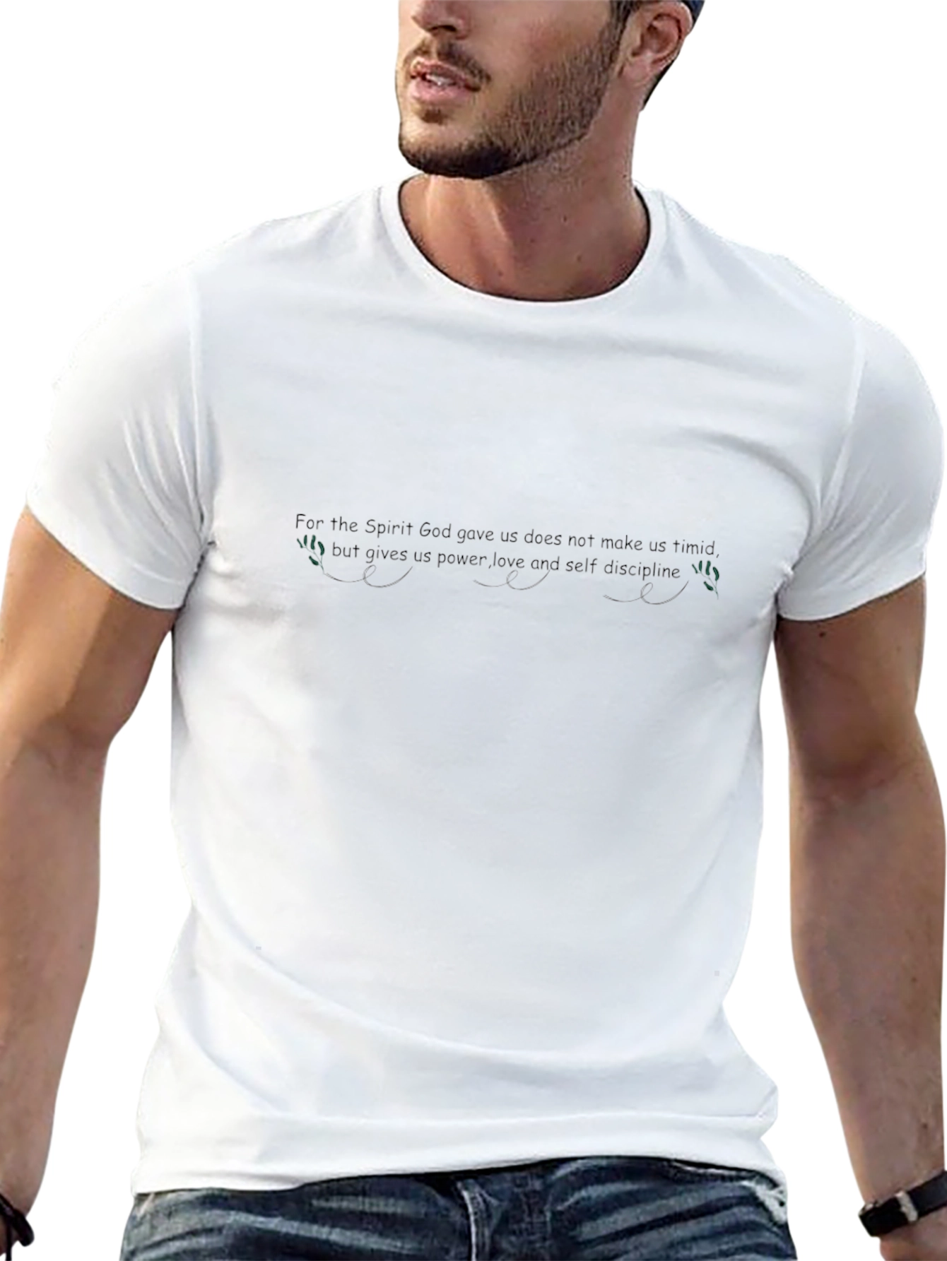 Inspirational T-shirt - Power Love Self-Discipline