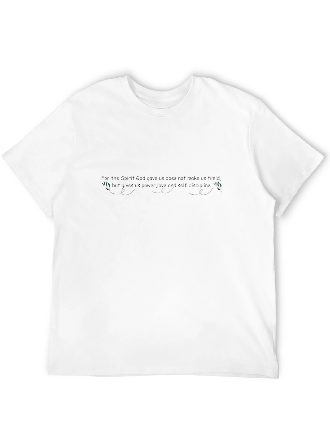 Inspirational T-shirt - Power Love Self-Discipline