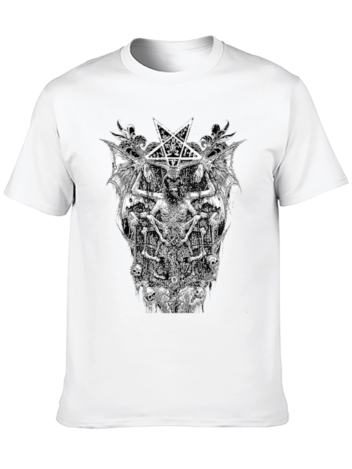 Baphomet Black Graphic Tee