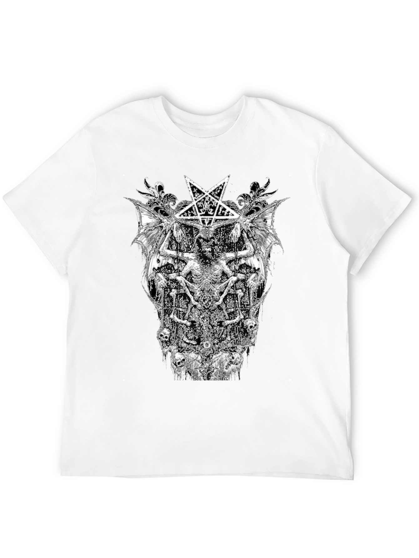 Baphomet Black Graphic Tee
