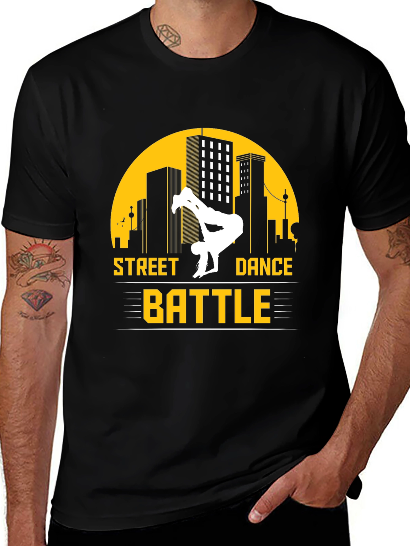 Street Dance Battle Graphic Tee
