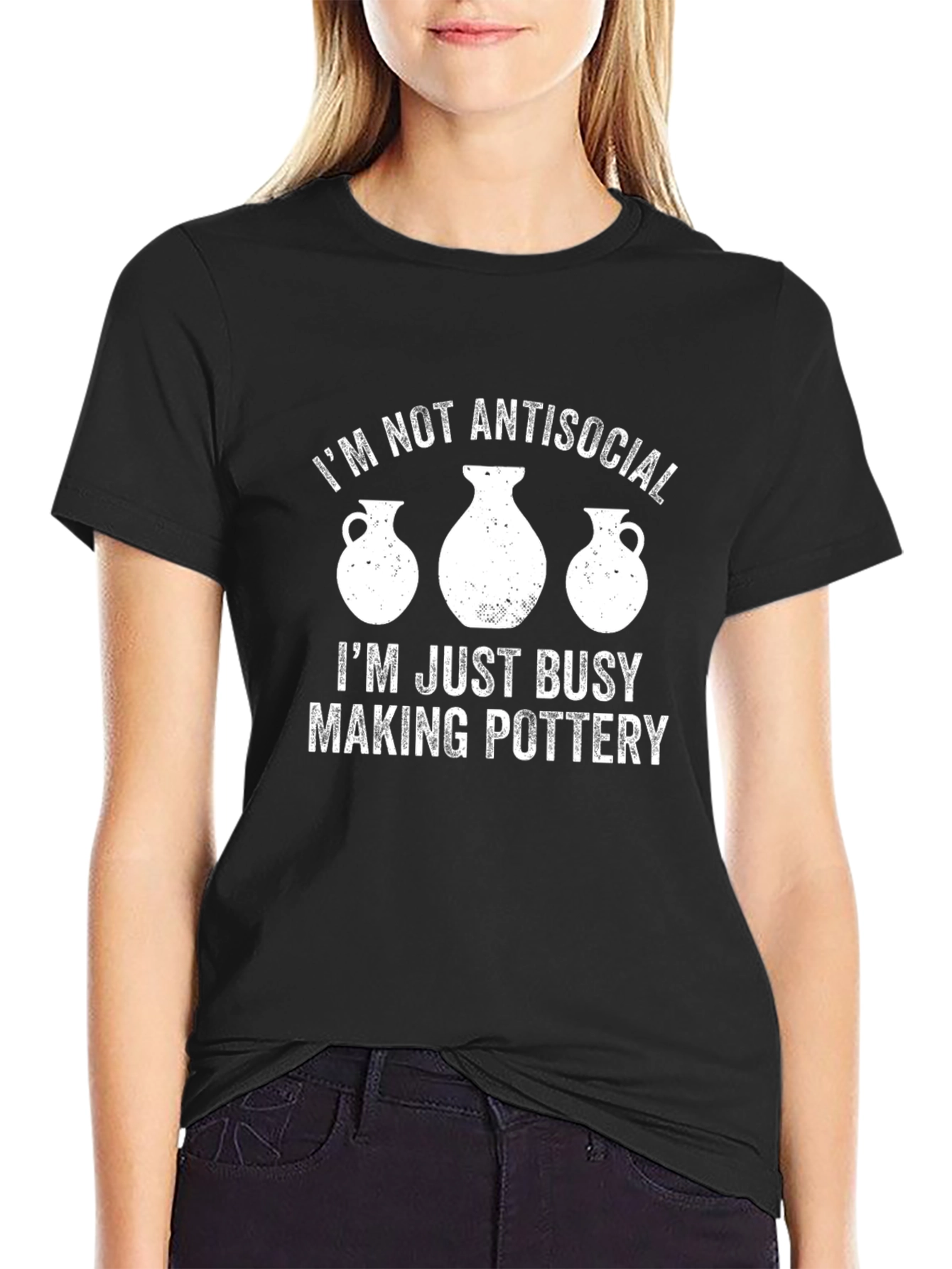 Pottery T-Shirt - Antisocial Potter Tee
