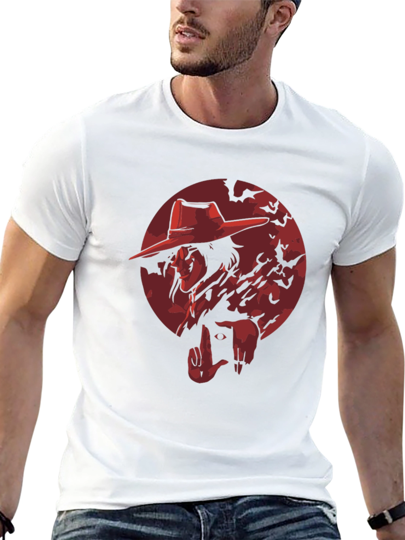 Alucard Hellsing T-Shirt - Vampire Anime Graphic Tee