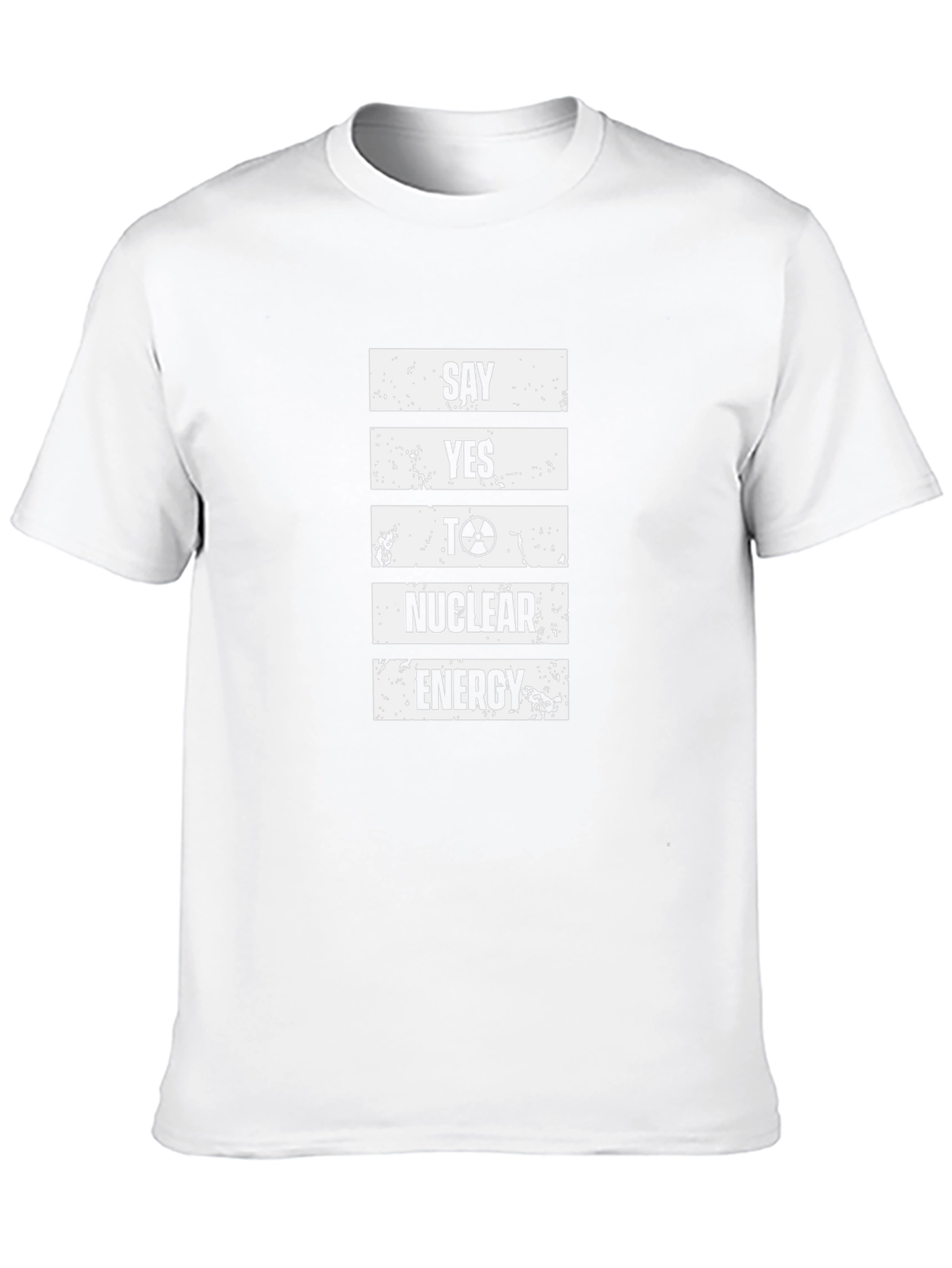 Say Yes to Nuclear Energy Black T-Shirt