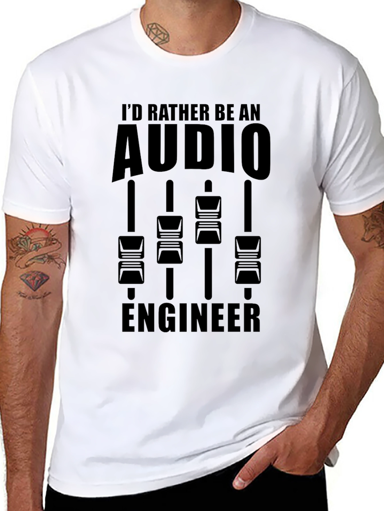 Audio Engineer T-Shirt - Music Producer Gift