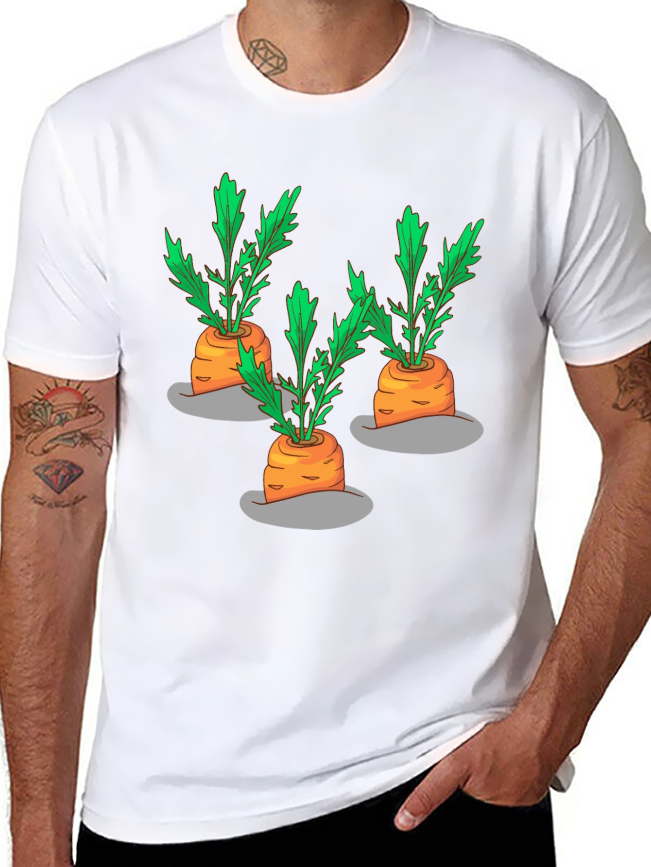 Carrot Patch Graphic T-Shirt