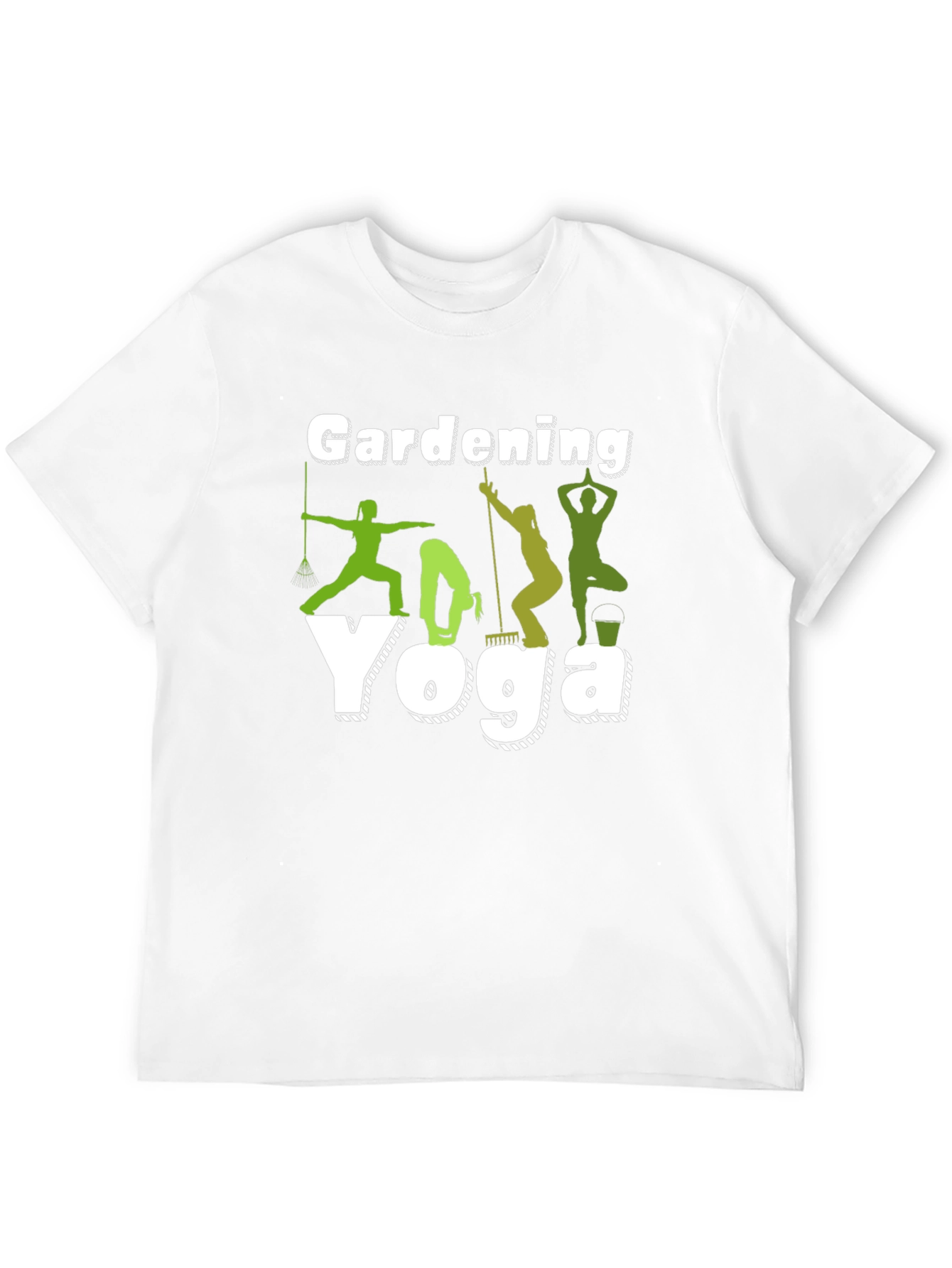 Gardening Yoga T-Shirt - Funny Gardener Tee