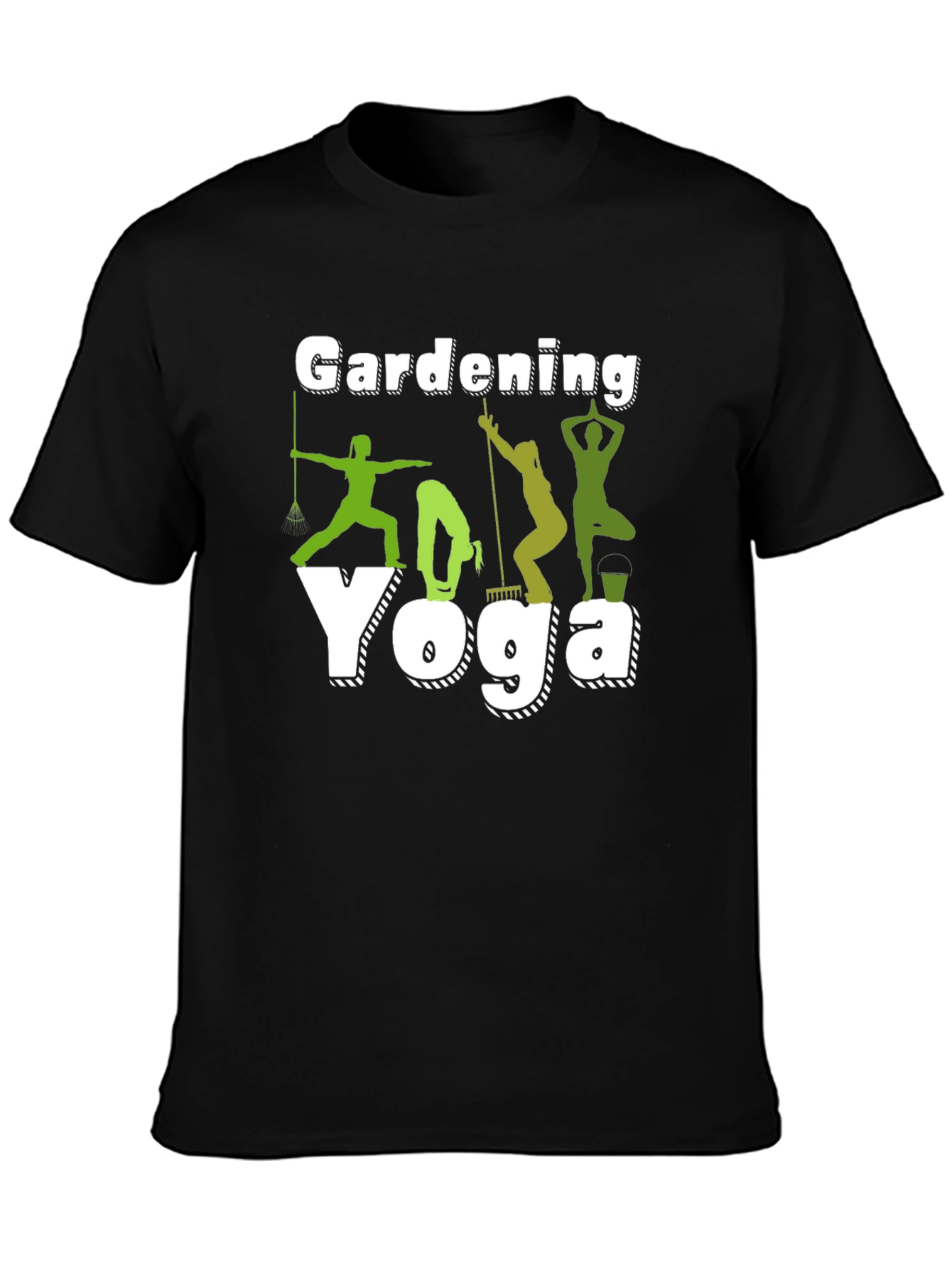 Gardening Yoga T-Shirt - Funny Gardener Tee