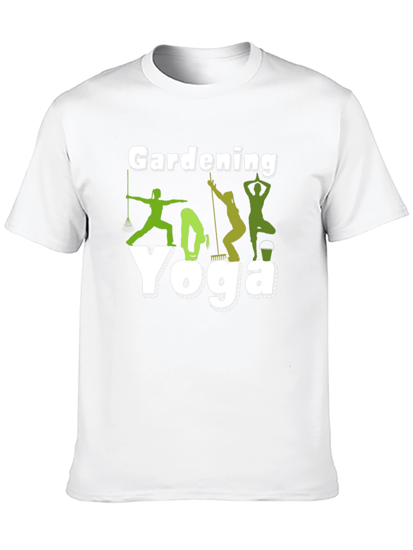 Gardening Yoga T-Shirt - Funny Gardener Tee