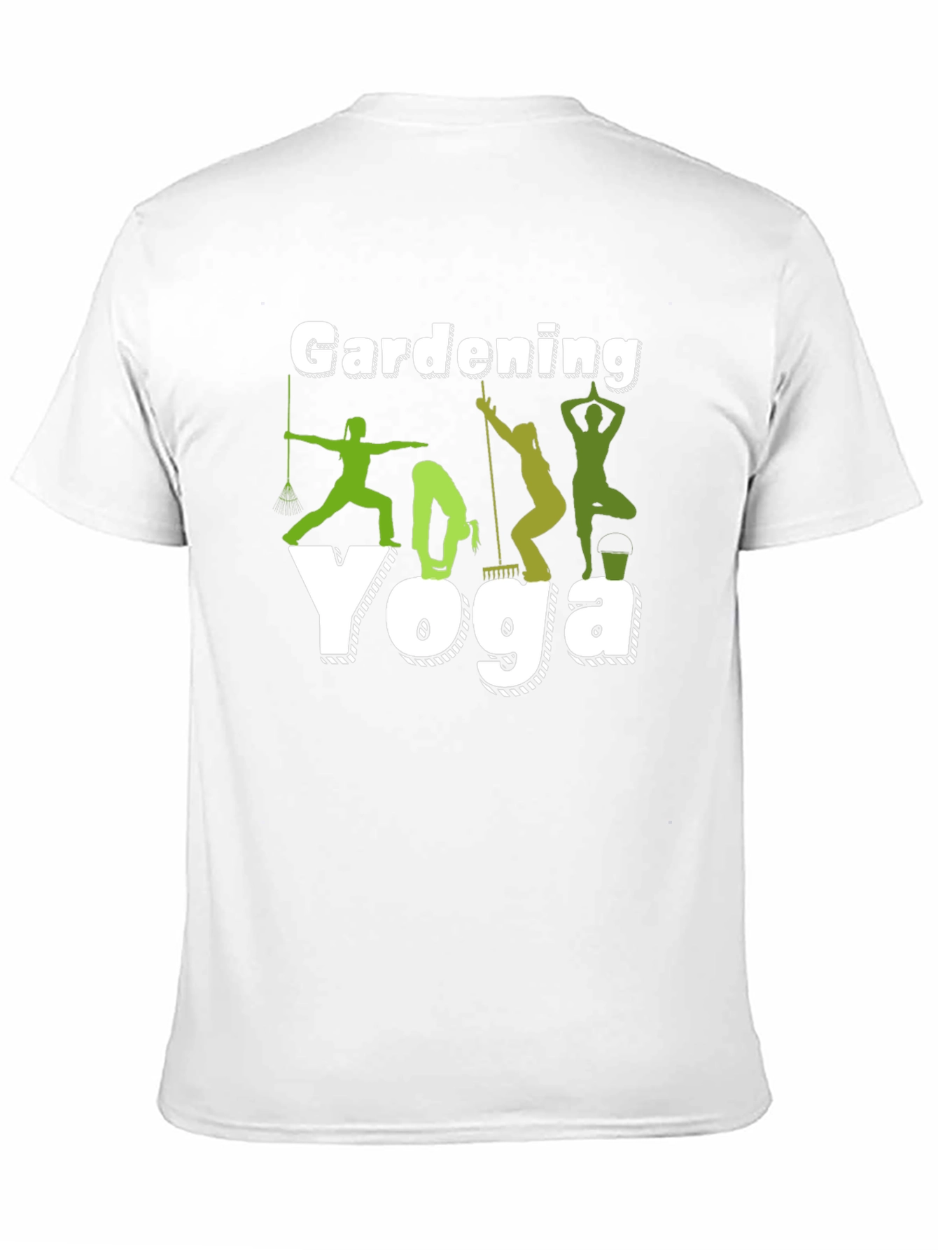 Gardening Yoga T-Shirt - Funny Gardener Tee