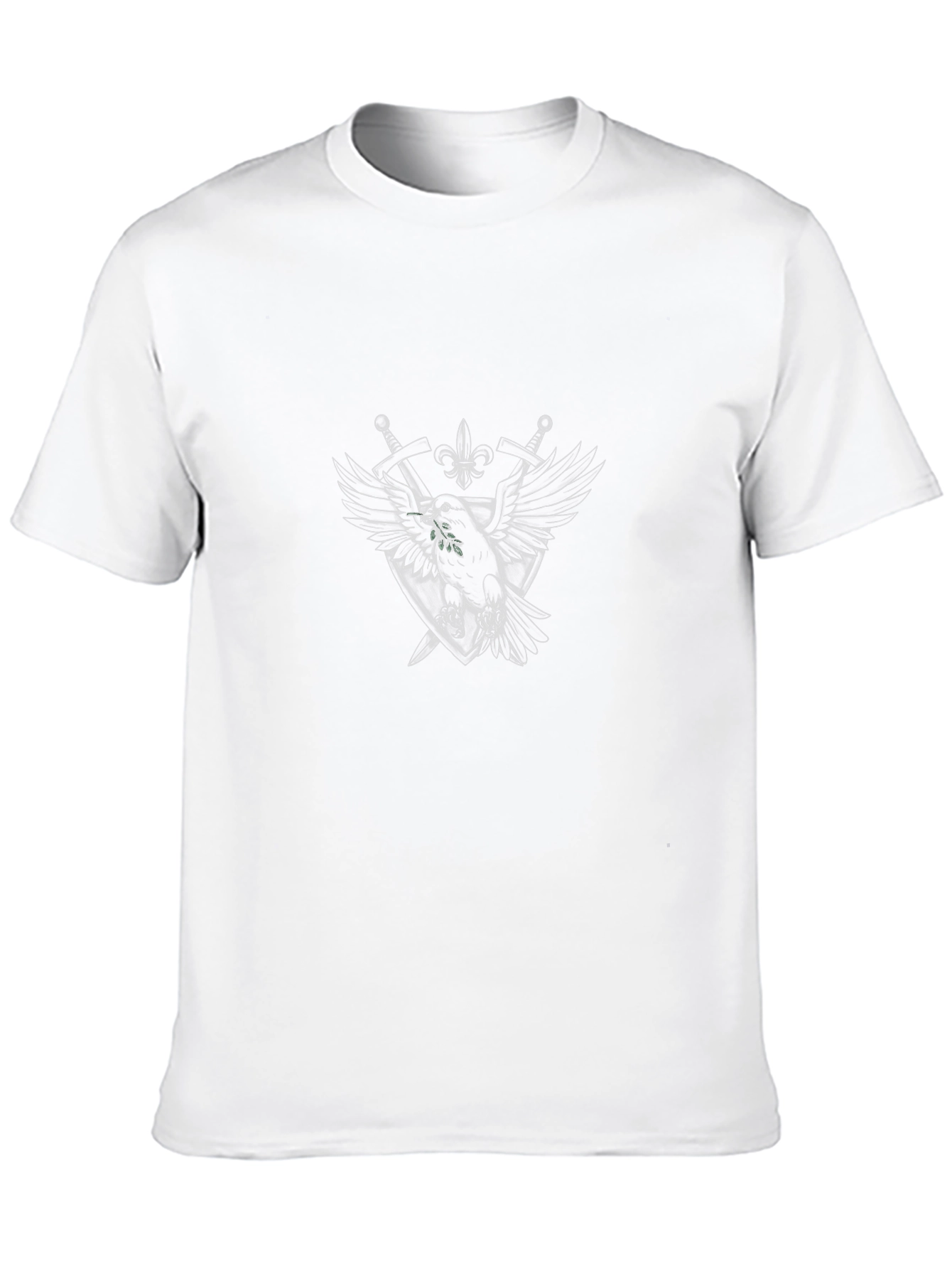 Emblem Raven Graphic T-Shirt