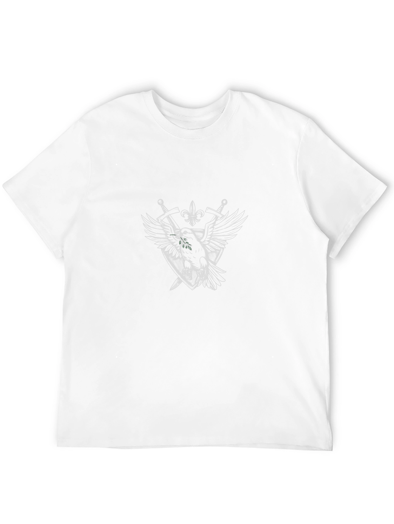 Emblem Raven Graphic T-Shirt