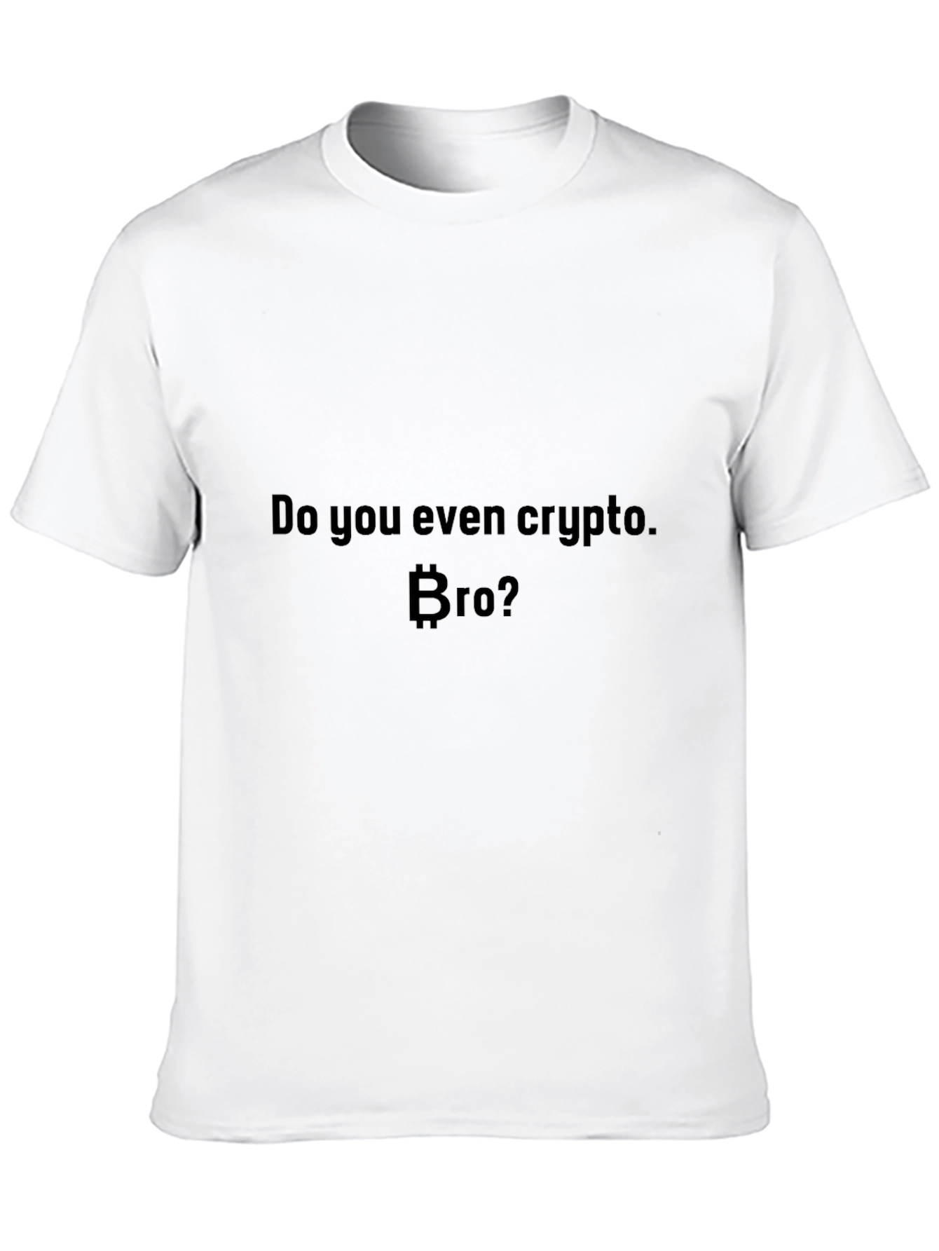 Crypto Bro T-Shirt - Bitcoin Cryptocurrency Tee
