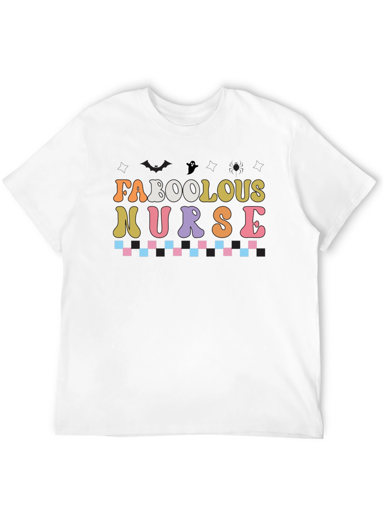 Fabulous Nurse Halloween T-Shirt - Black