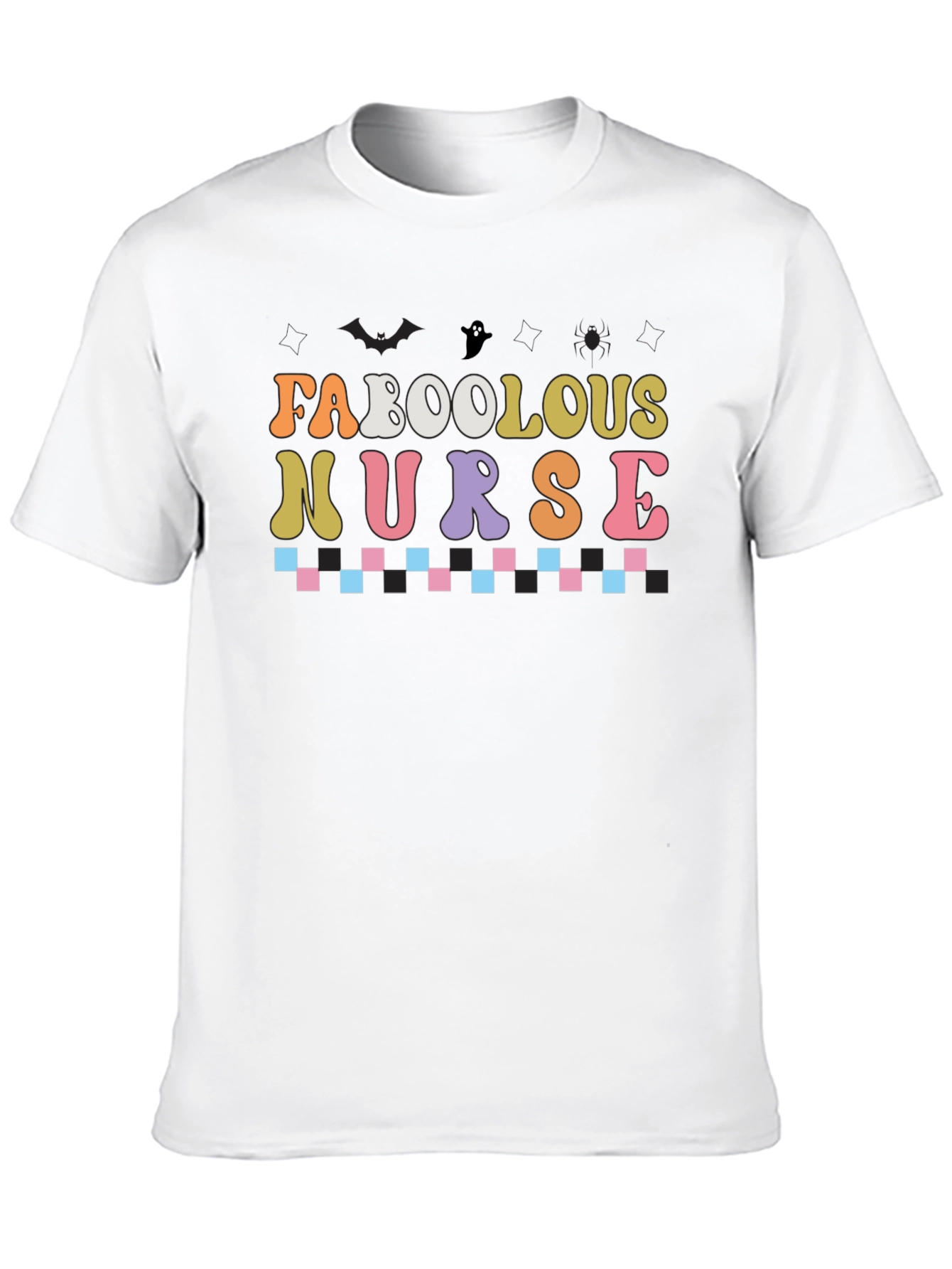 Fabulous Nurse Halloween T-Shirt - Black