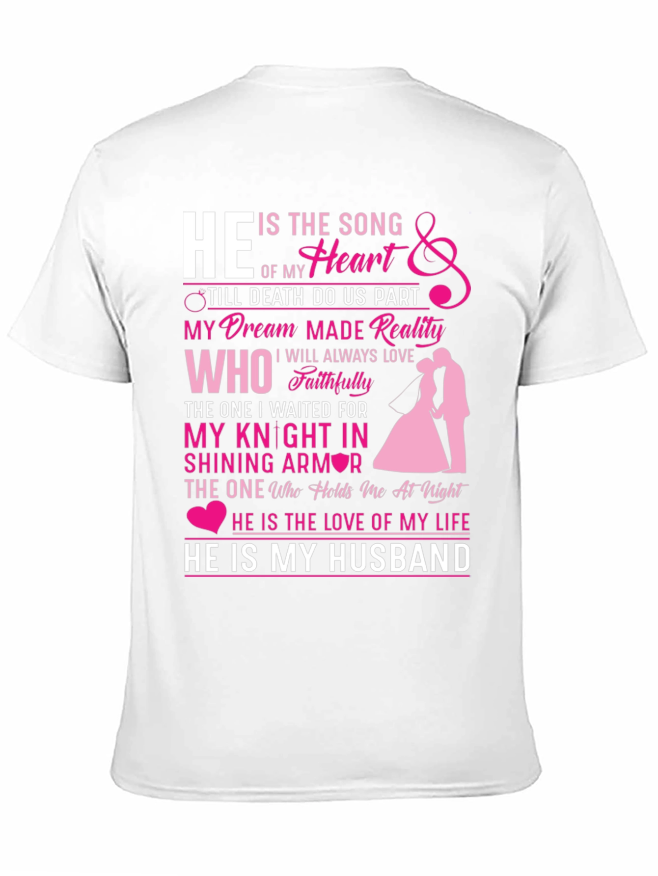 He is My Husband Graphic Tee