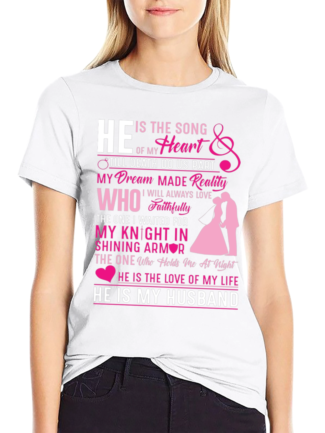 He is My Husband Graphic Tee