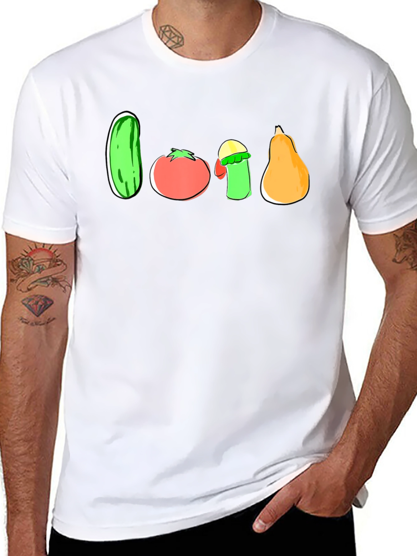 Vegetable T-Shirt - Funny Foodie Tee