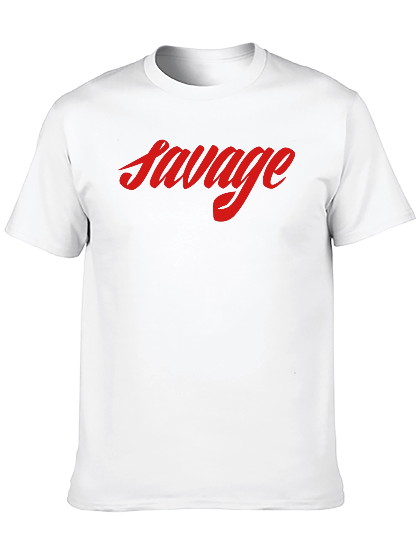 Savage Graphic Tee - Black Short Sleeve Shirt