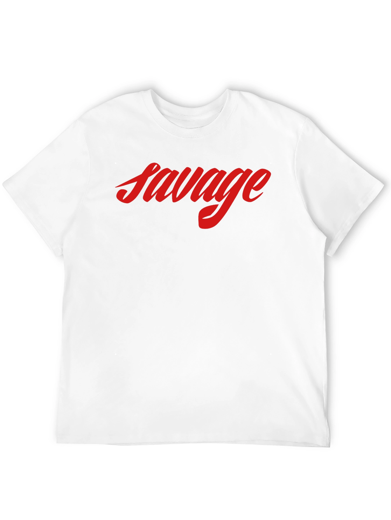 Savage Graphic Tee - Black Short Sleeve Shirt