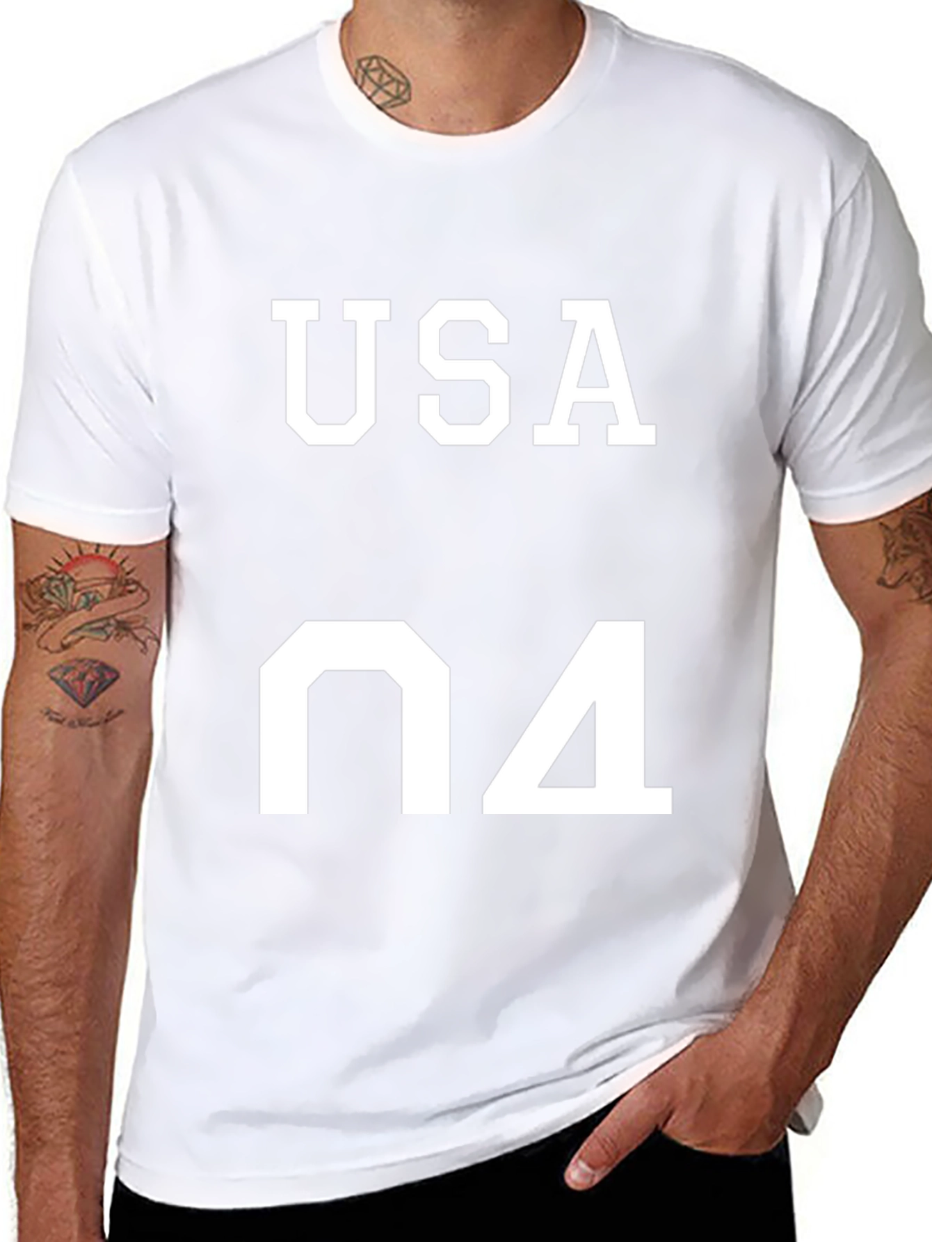 USA 04 T-Shirt - Bold Graphic Tee
