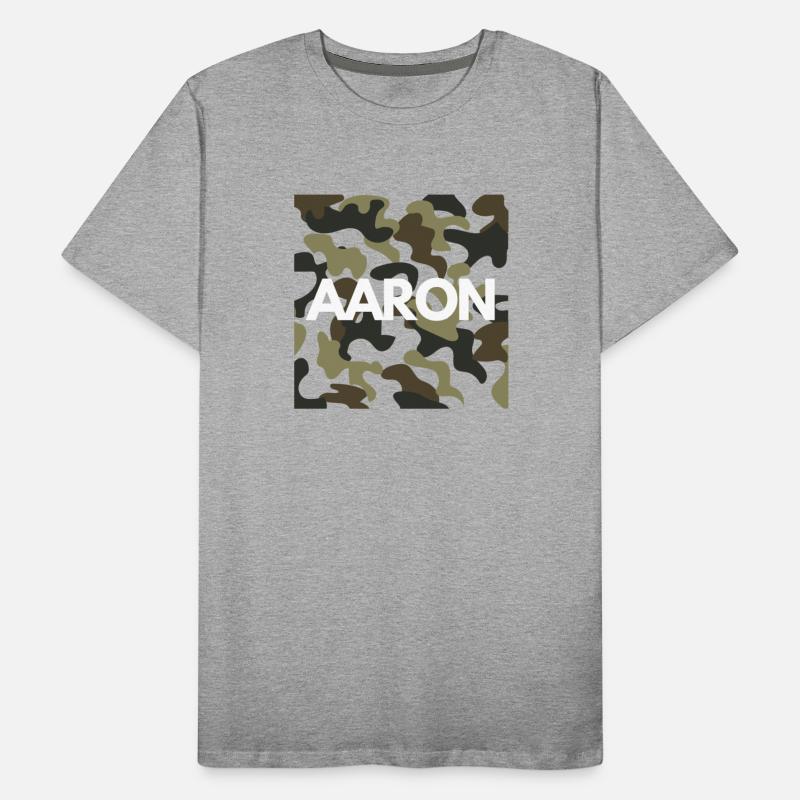 Aaron Name Hoodies Men Good Quality Camouflage