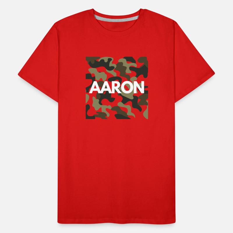 Aaron Name Hoodies Men Good Quality Camouflage