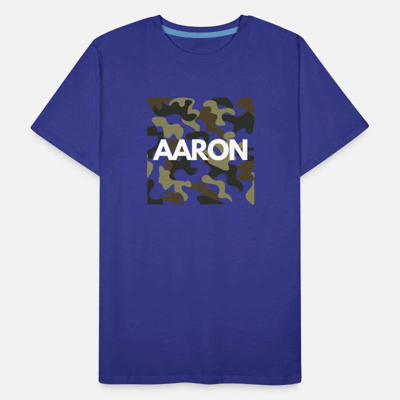Aaron Name Hoodies Men Good Quality Camouflage